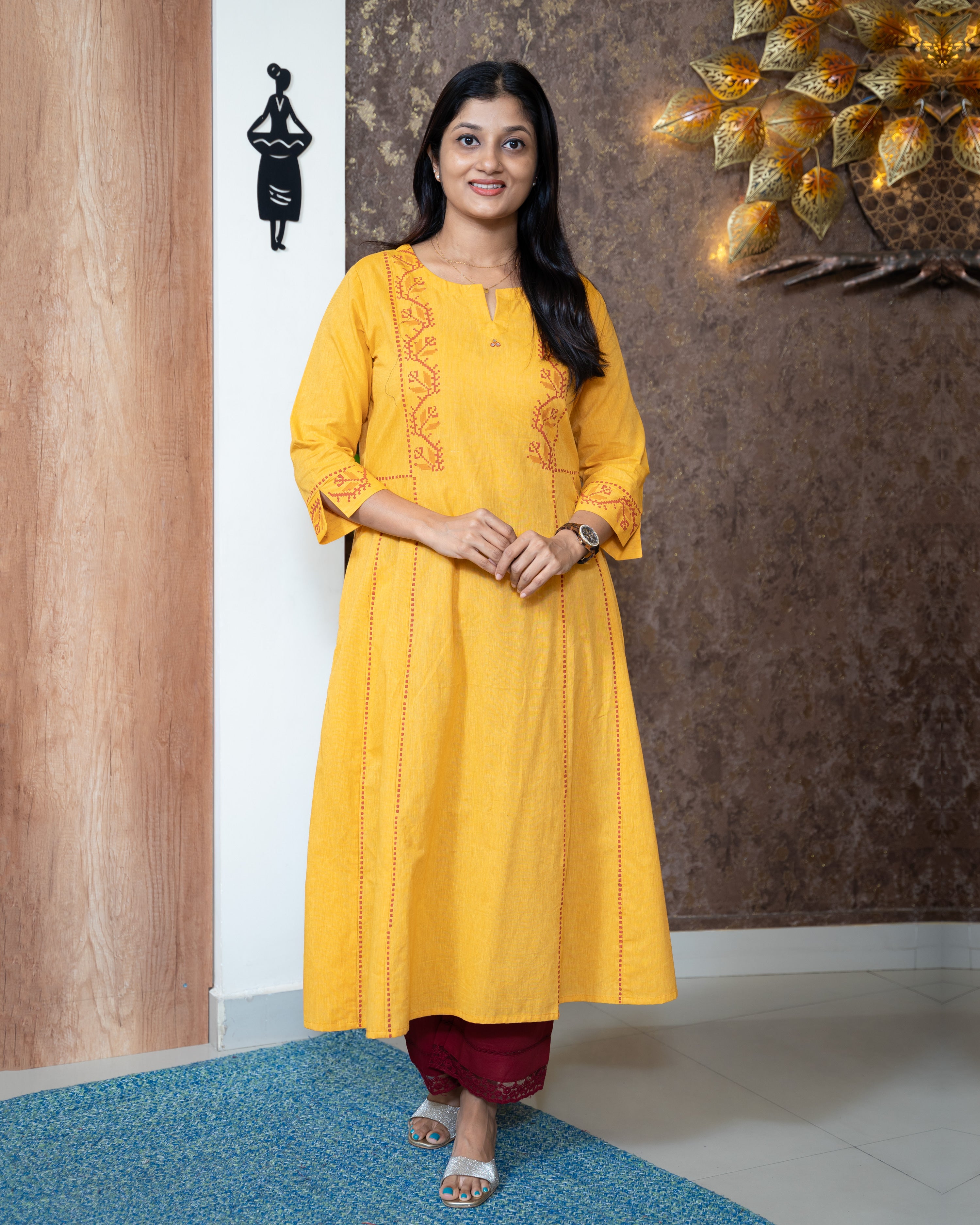 Load image into Gallery viewer, Cotton Kurti-7333
