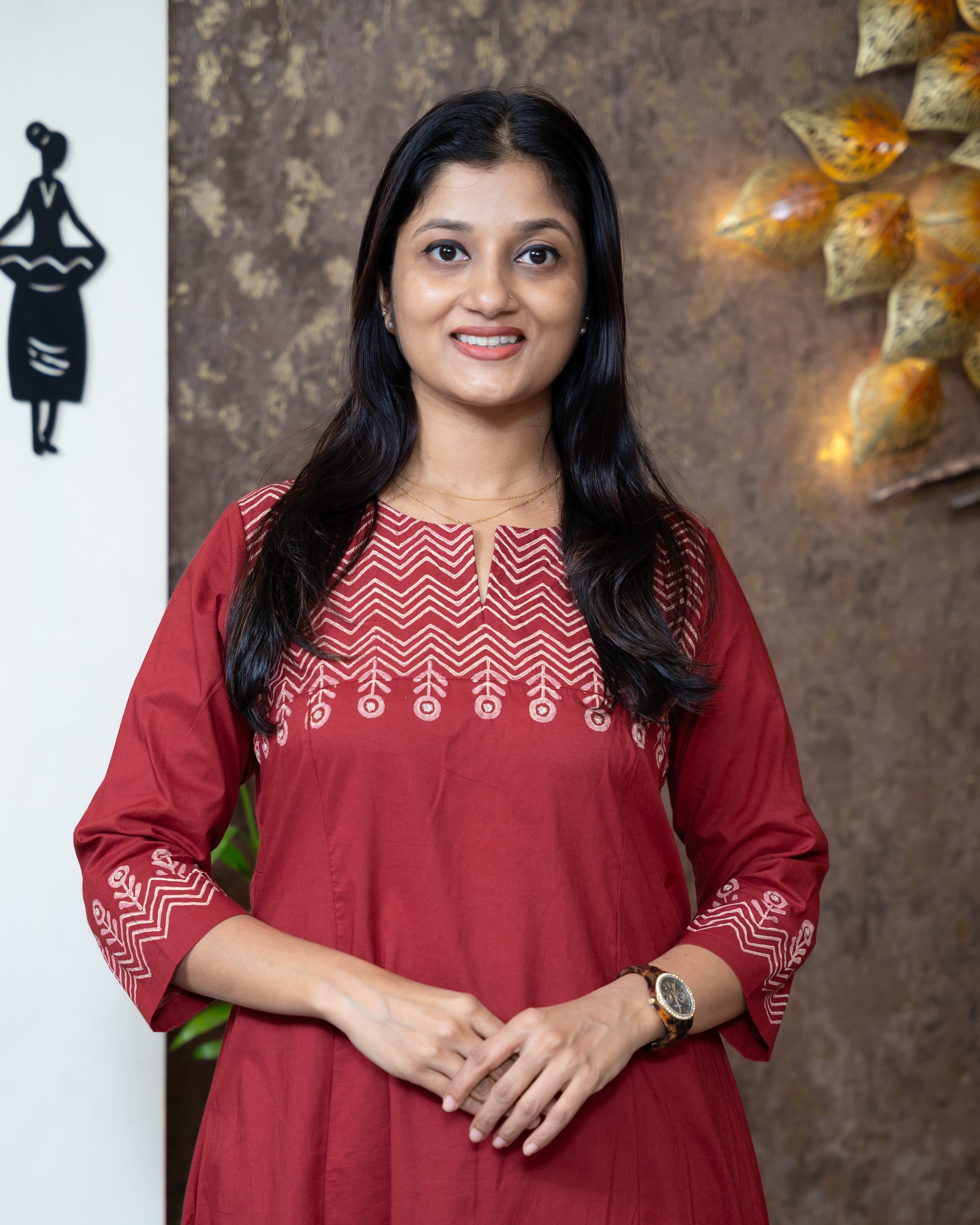 Load image into Gallery viewer, Cotton Kurti-7359

