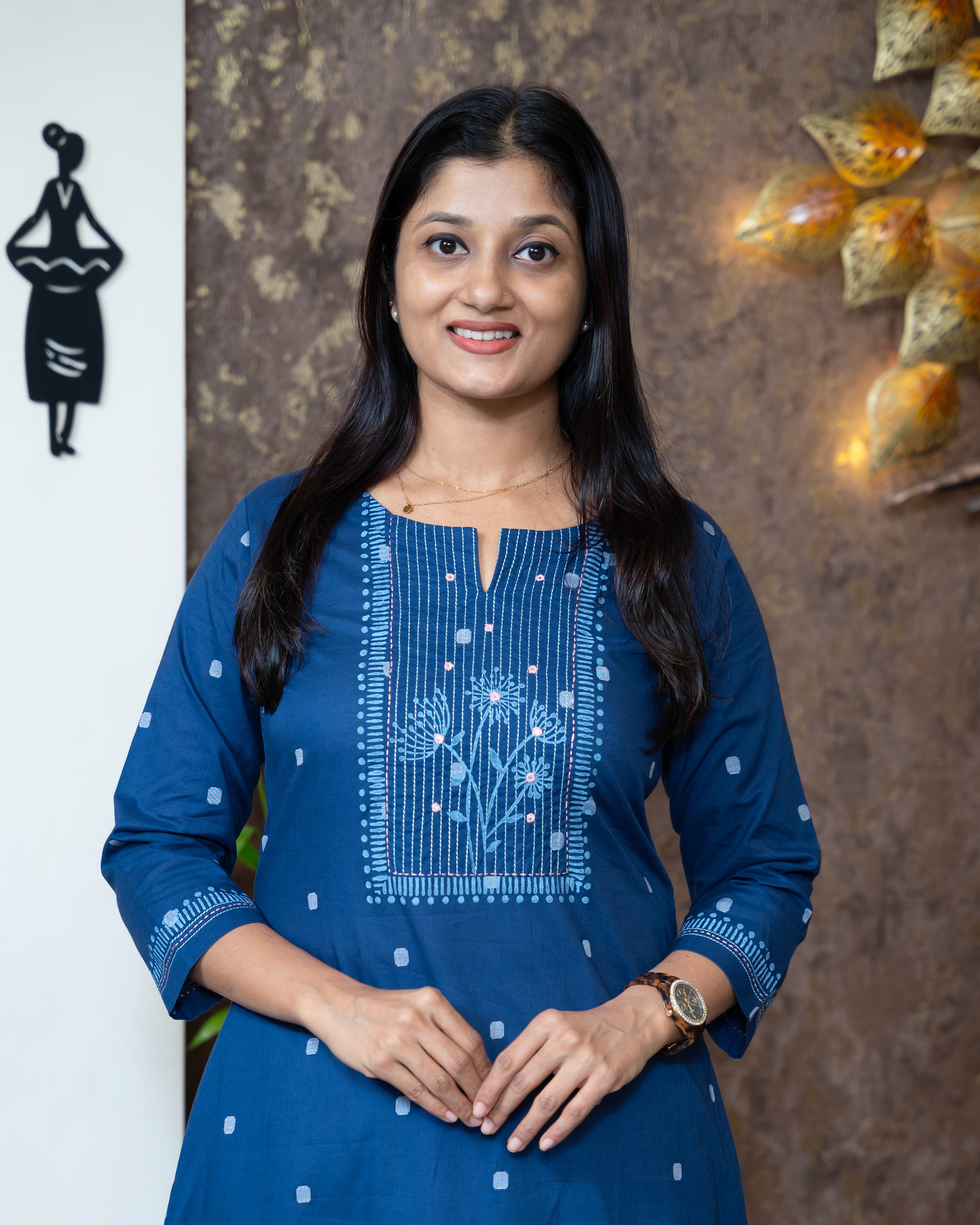 Load image into Gallery viewer, Cotton Kurti-7322
