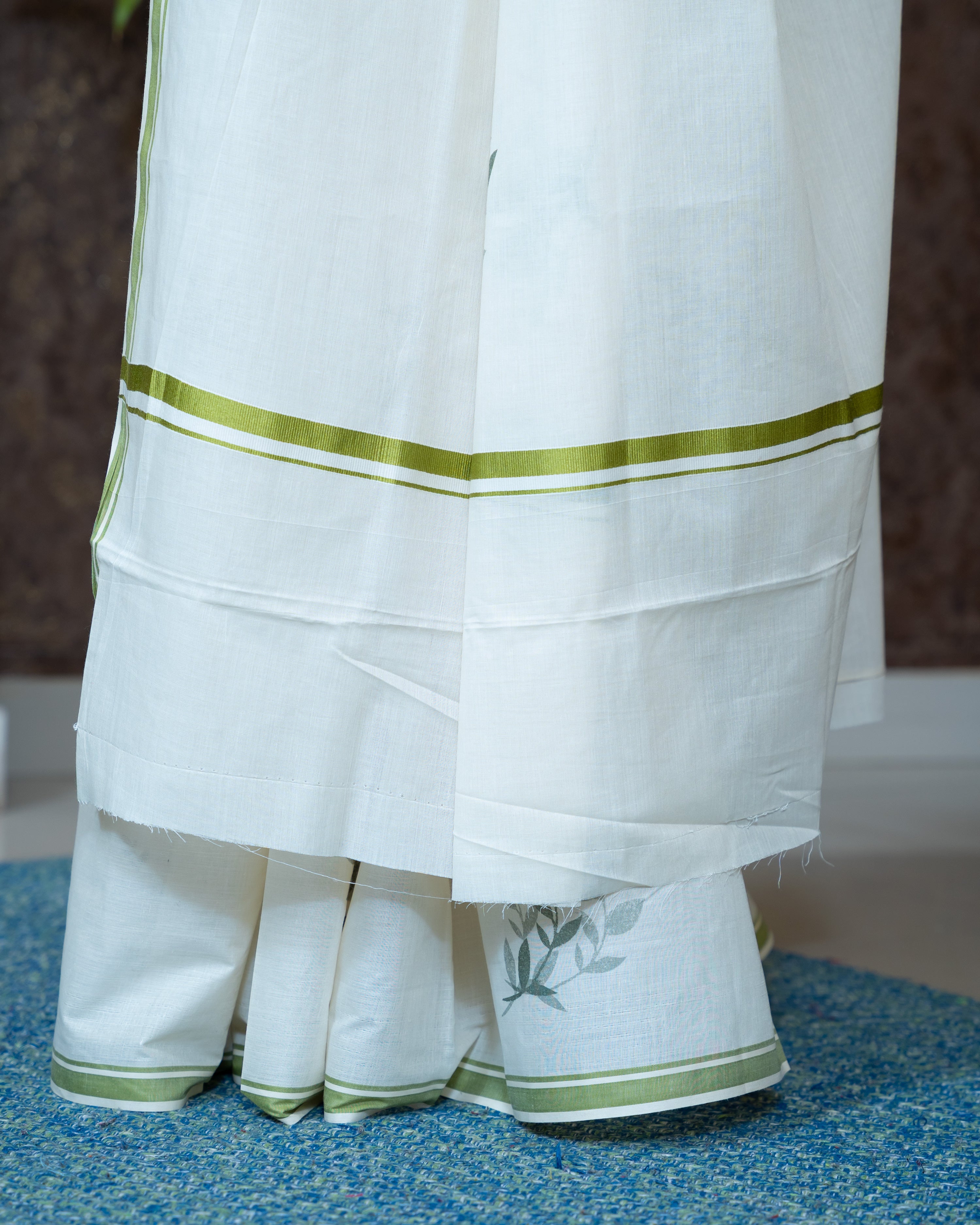 Load image into Gallery viewer, Soft Cotton Kerala Saree-7295
