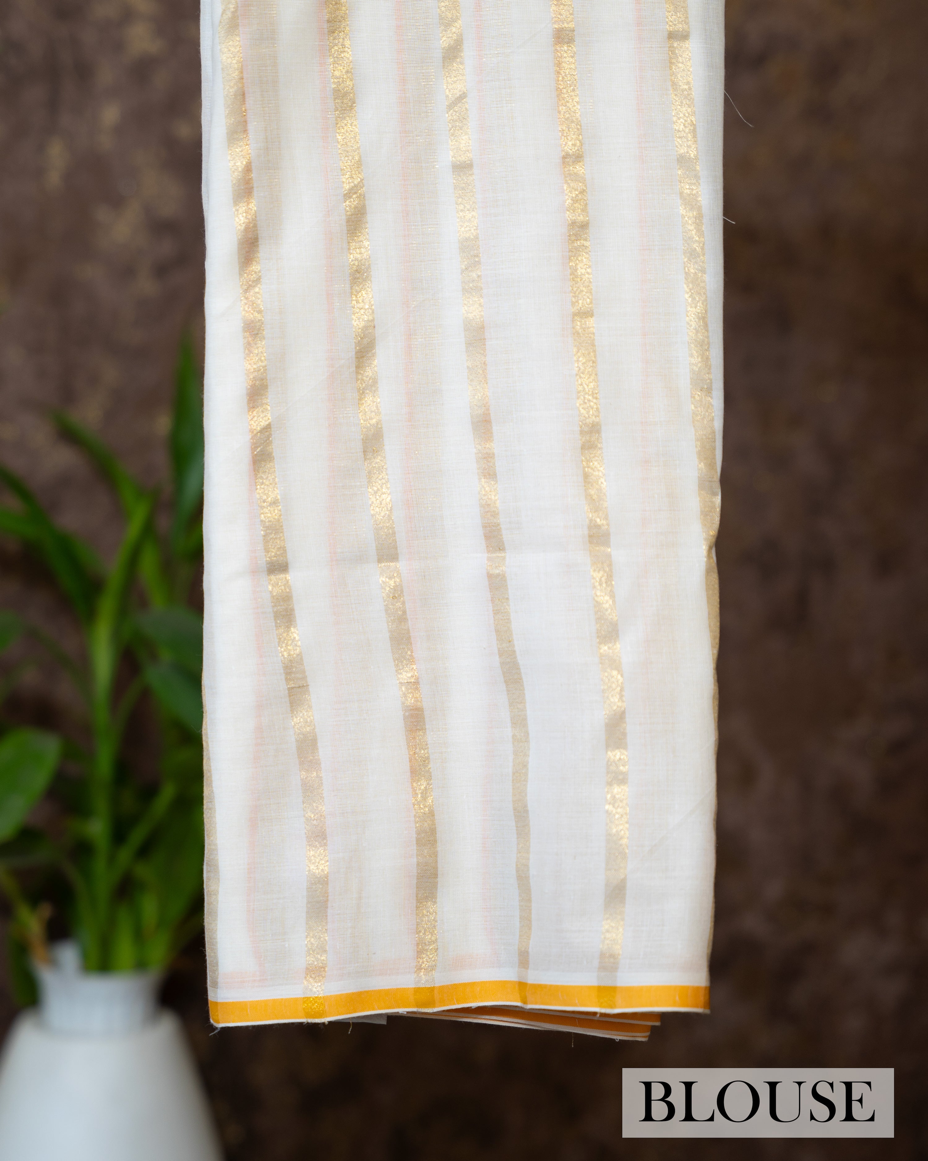 Load image into Gallery viewer, Soft Cotton Kerala Saree-7291
