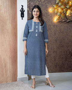 Pure Cotton Kurti-3122