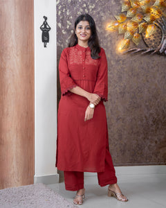 Pure Cotton Co-Ord Set-3184