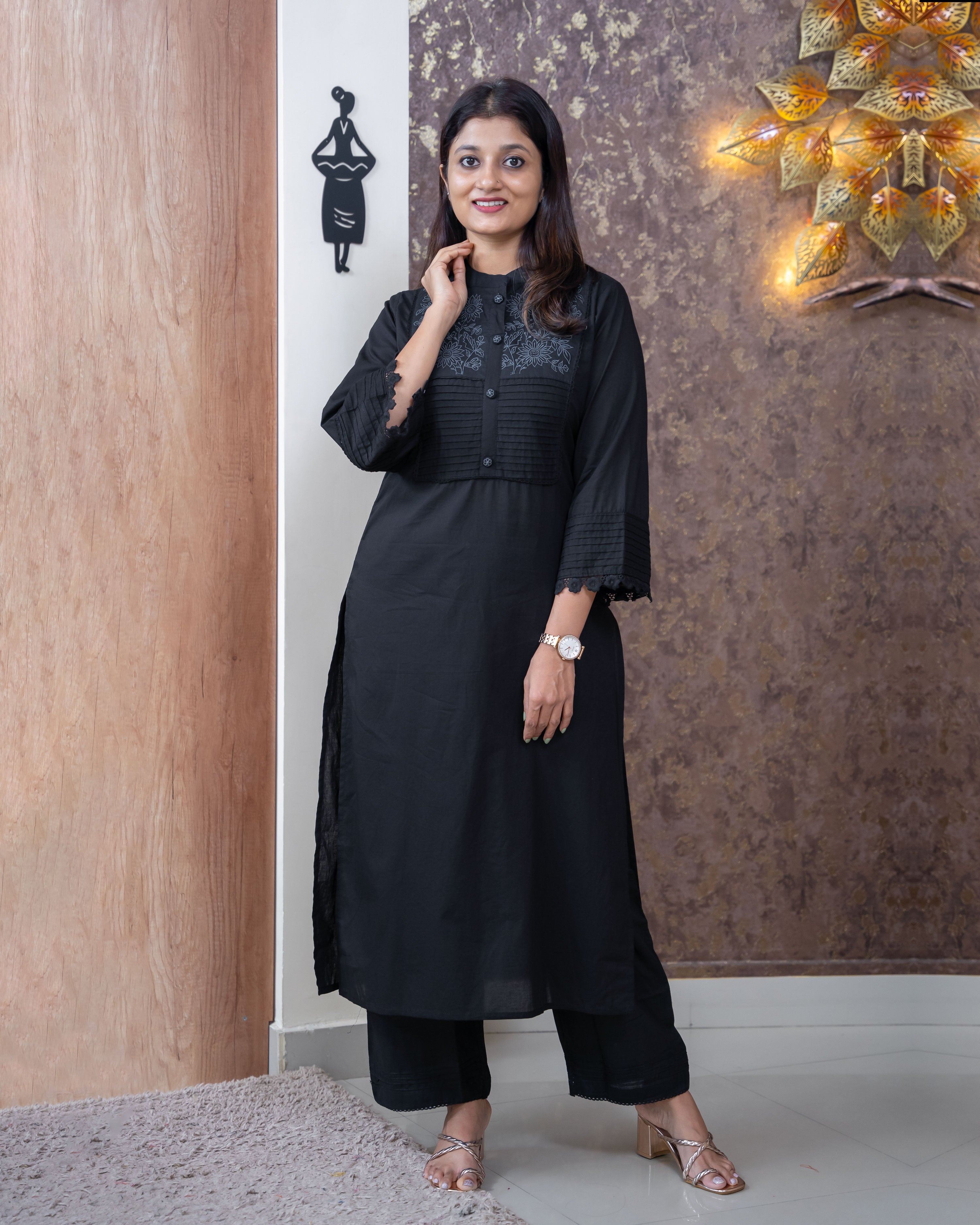 Load image into Gallery viewer, Pure Cotton Co-Ord Set-3184
