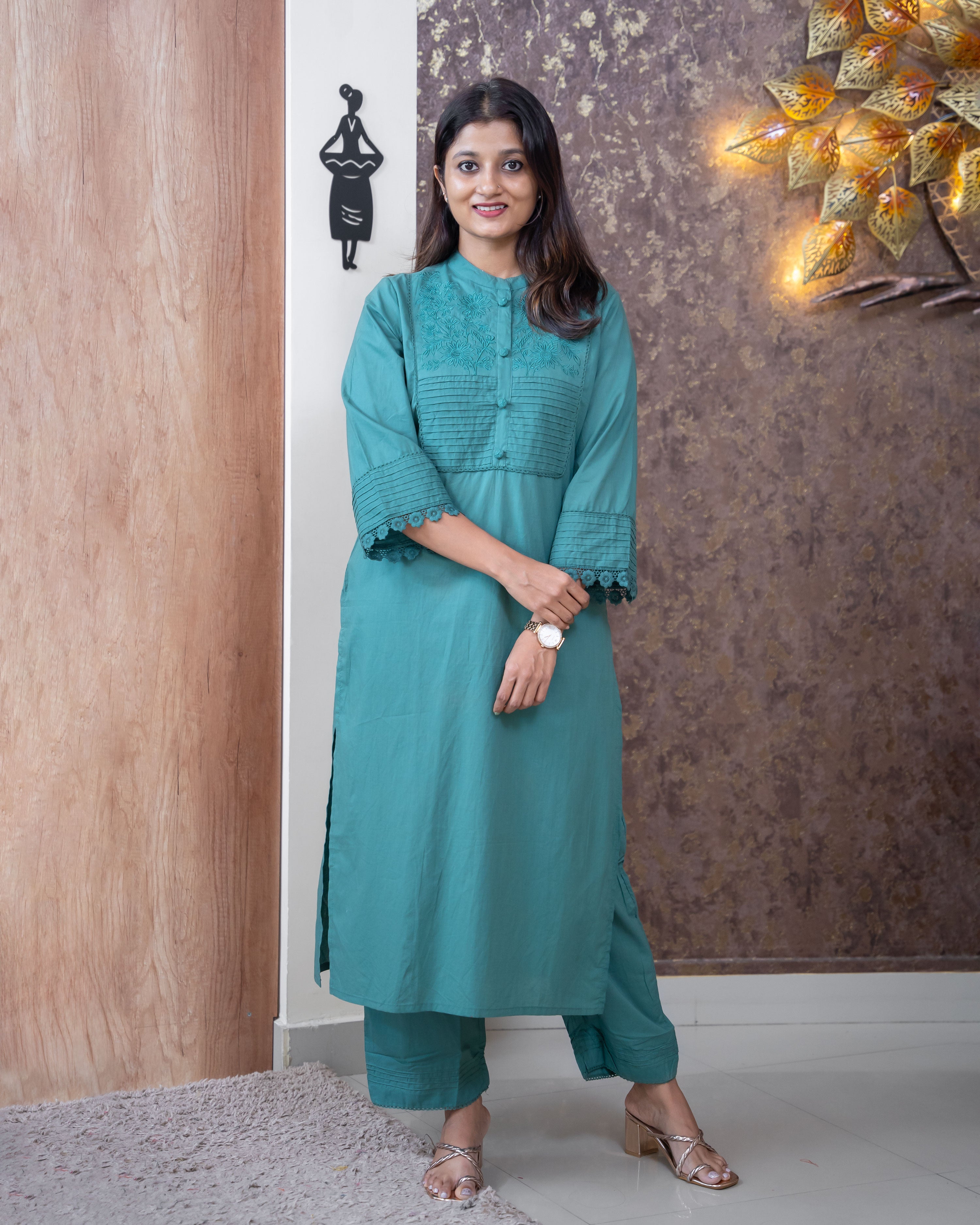 Load image into Gallery viewer, Pure Cotton Co-Ord Set-3184

