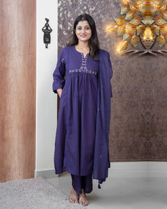 Pure Cotton Kurti Set-3188