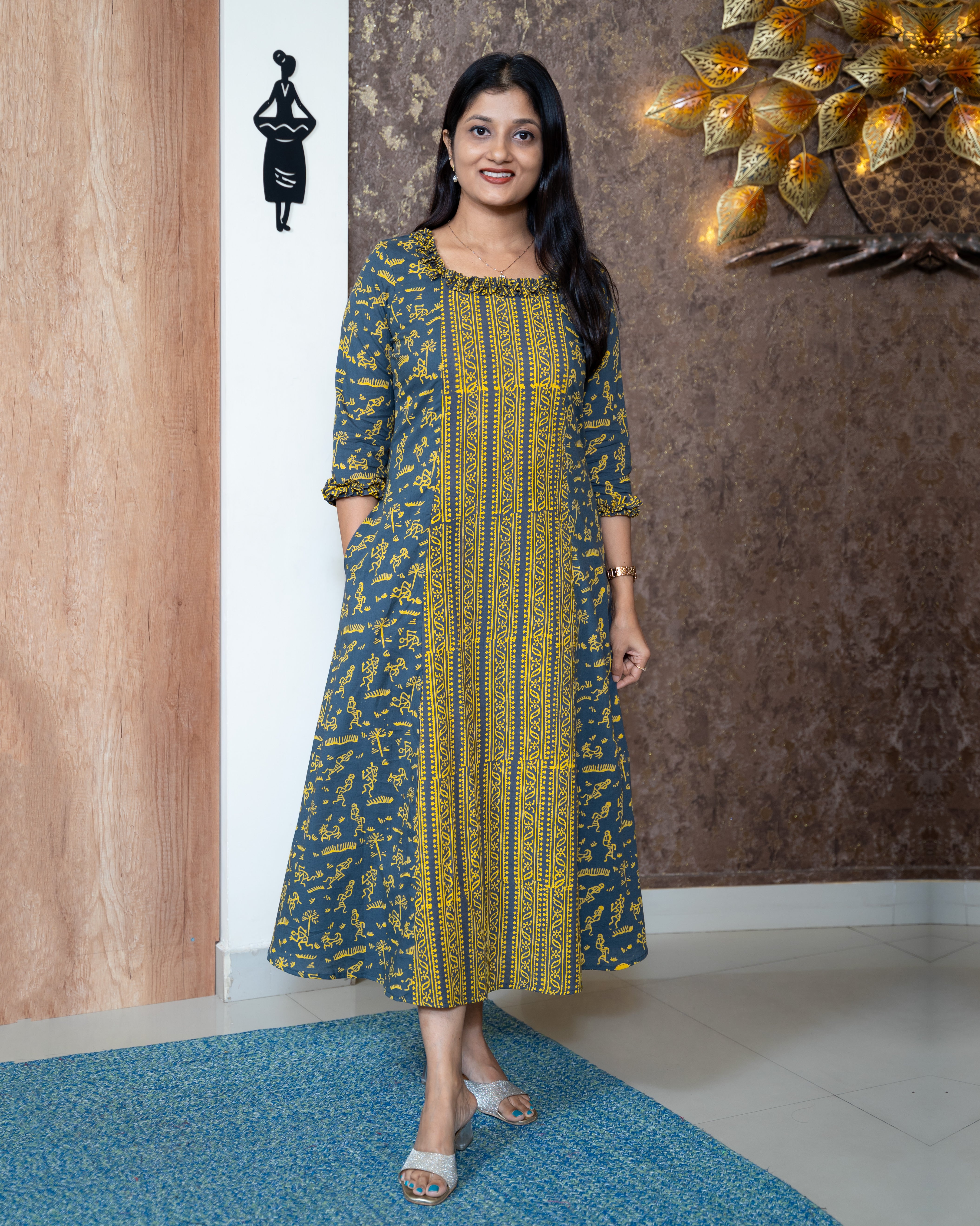 Load image into Gallery viewer, Cotton Designer Kurti ( Pre-Order)-1025
