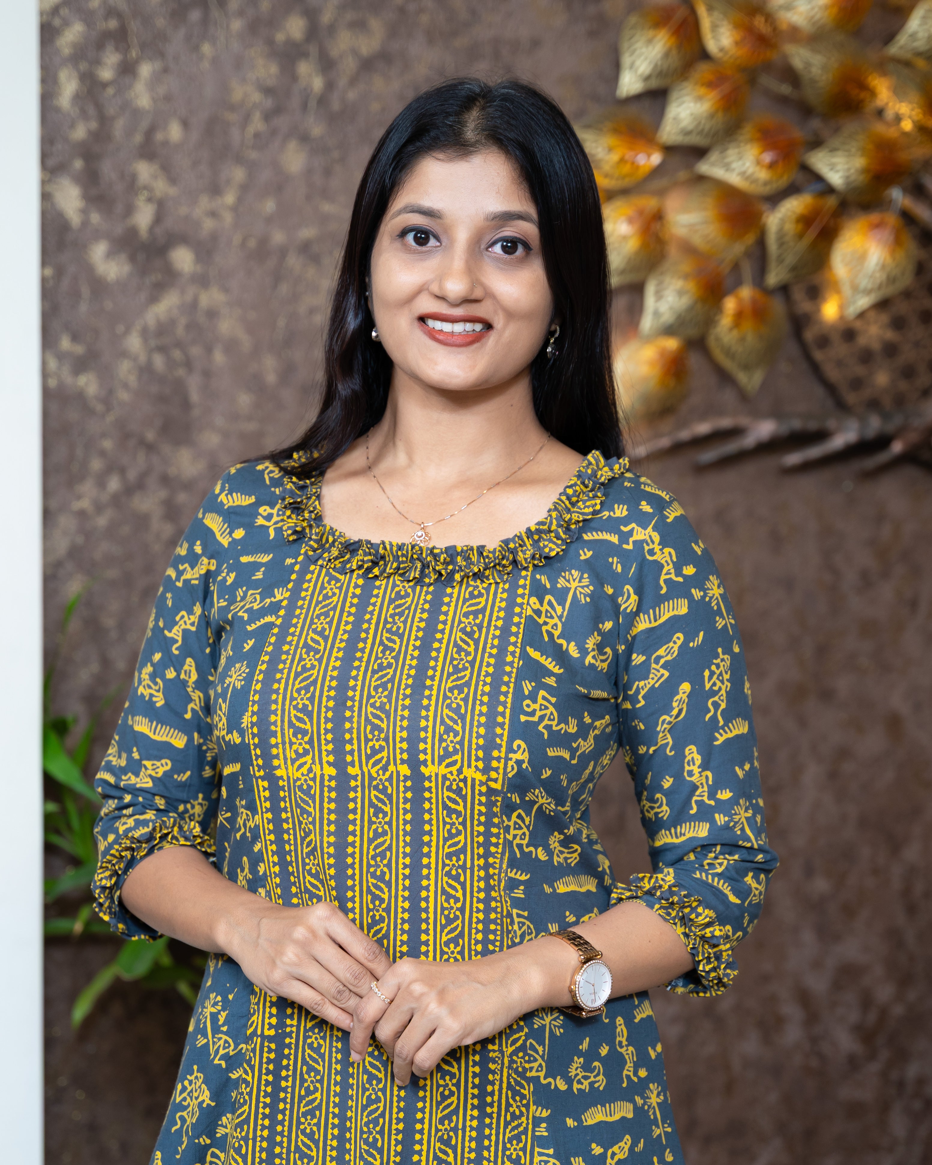 Load image into Gallery viewer, Cotton Designer Kurti ( Pre-Order)-1025
