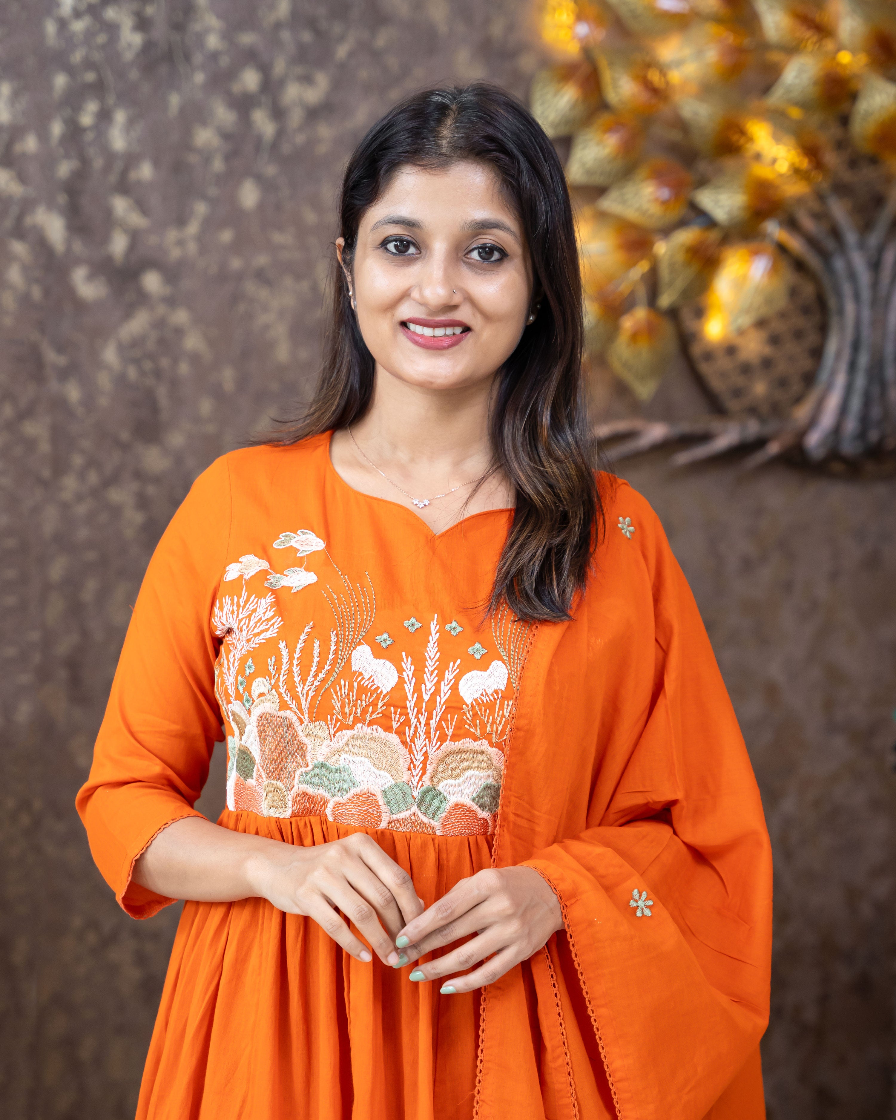 Load image into Gallery viewer, Mul Cotton Kurti Set-3185

