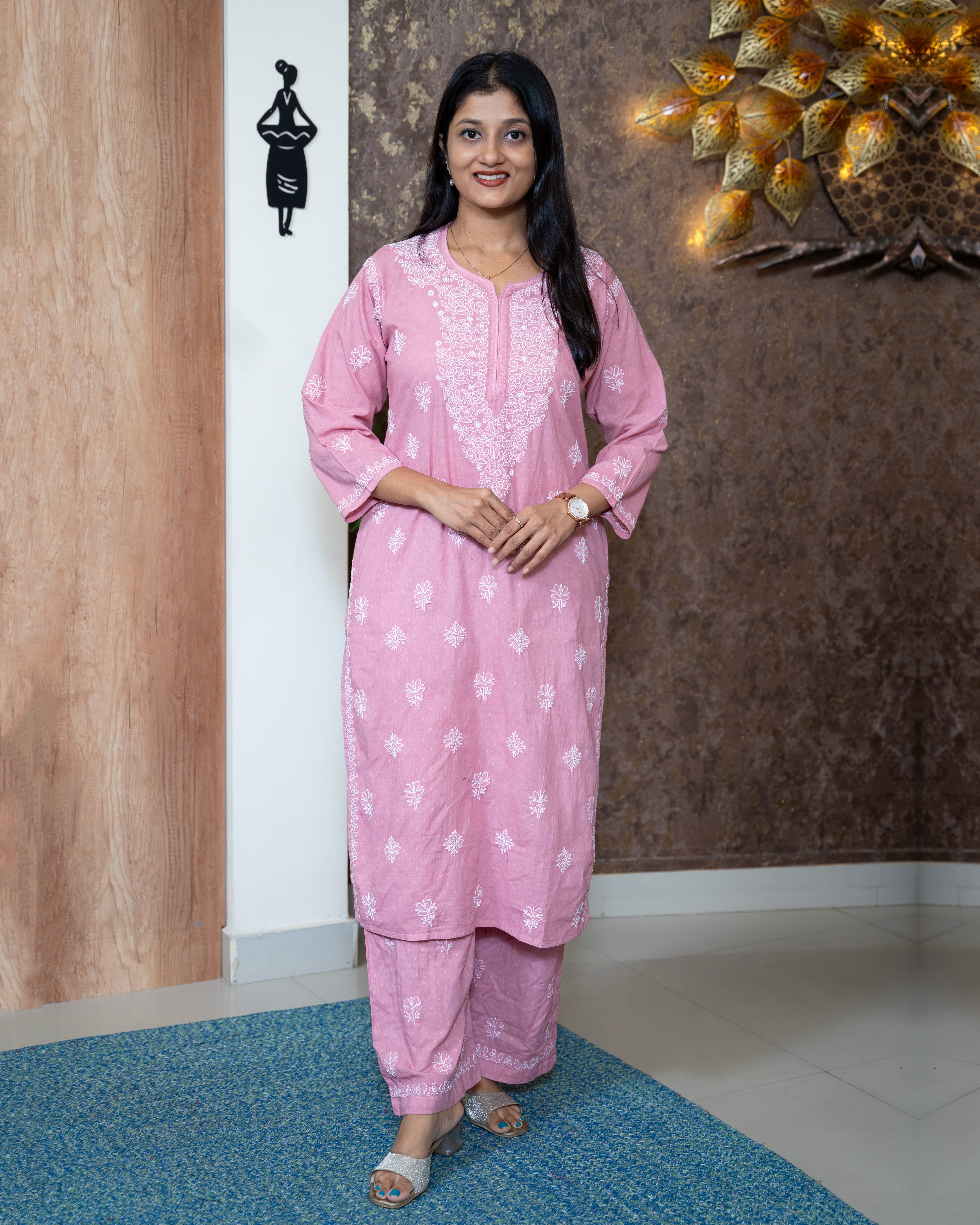 Load image into Gallery viewer, Cotton Co-Ord Set-7421
