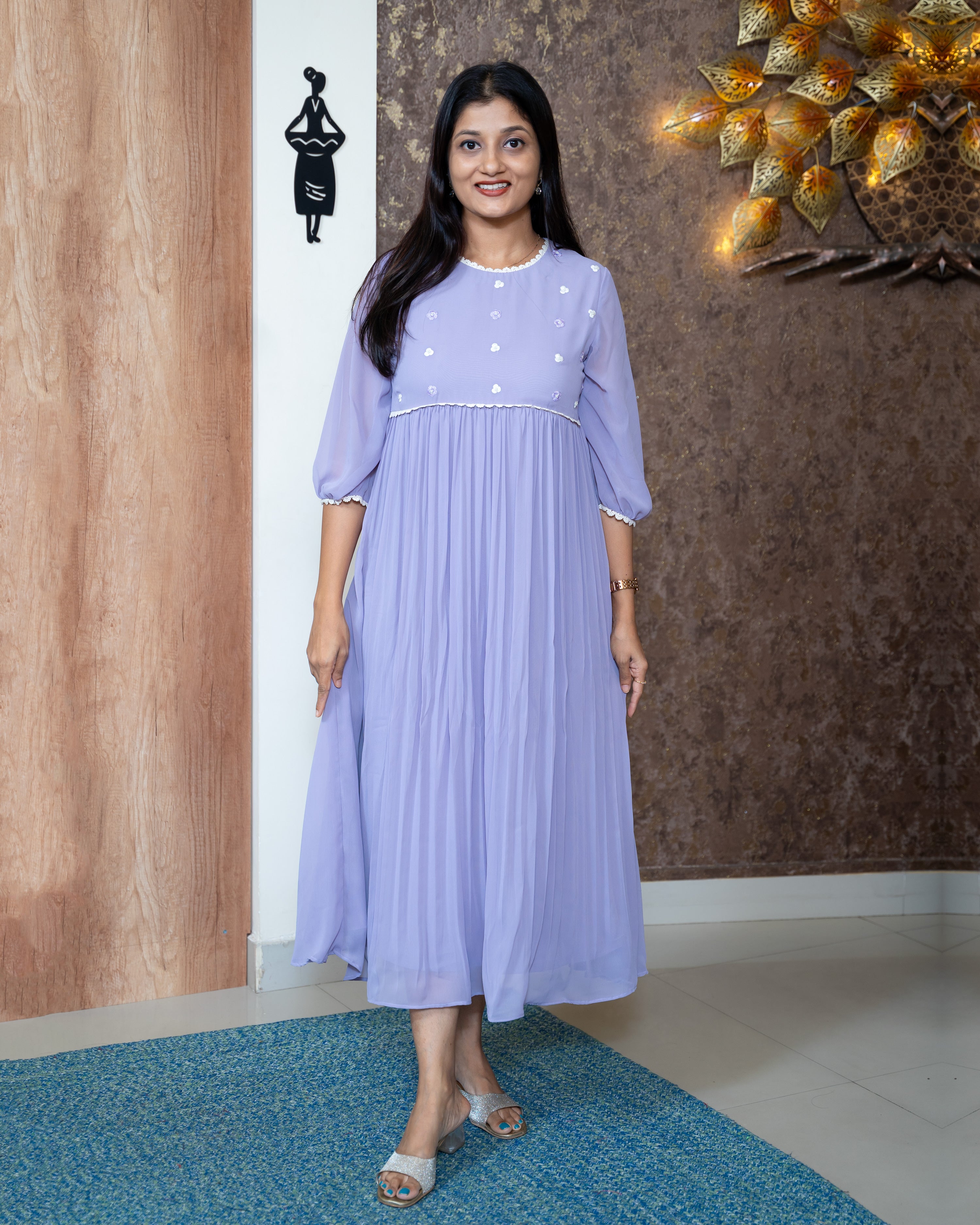 Load image into Gallery viewer, Faux Georgette Designer Wear(Pre-Order)-1073
