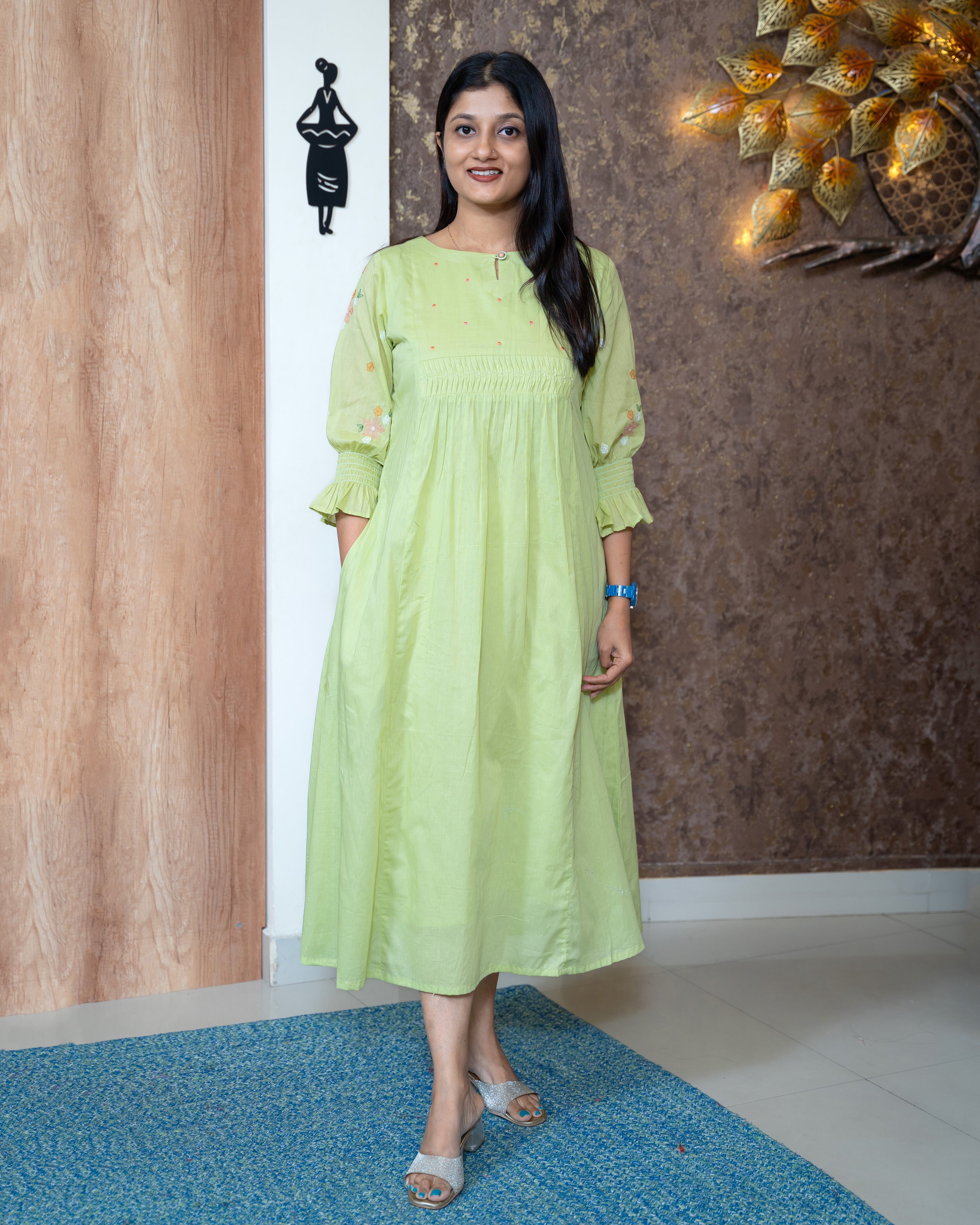 Load image into Gallery viewer, Cotton Kurti-7454
