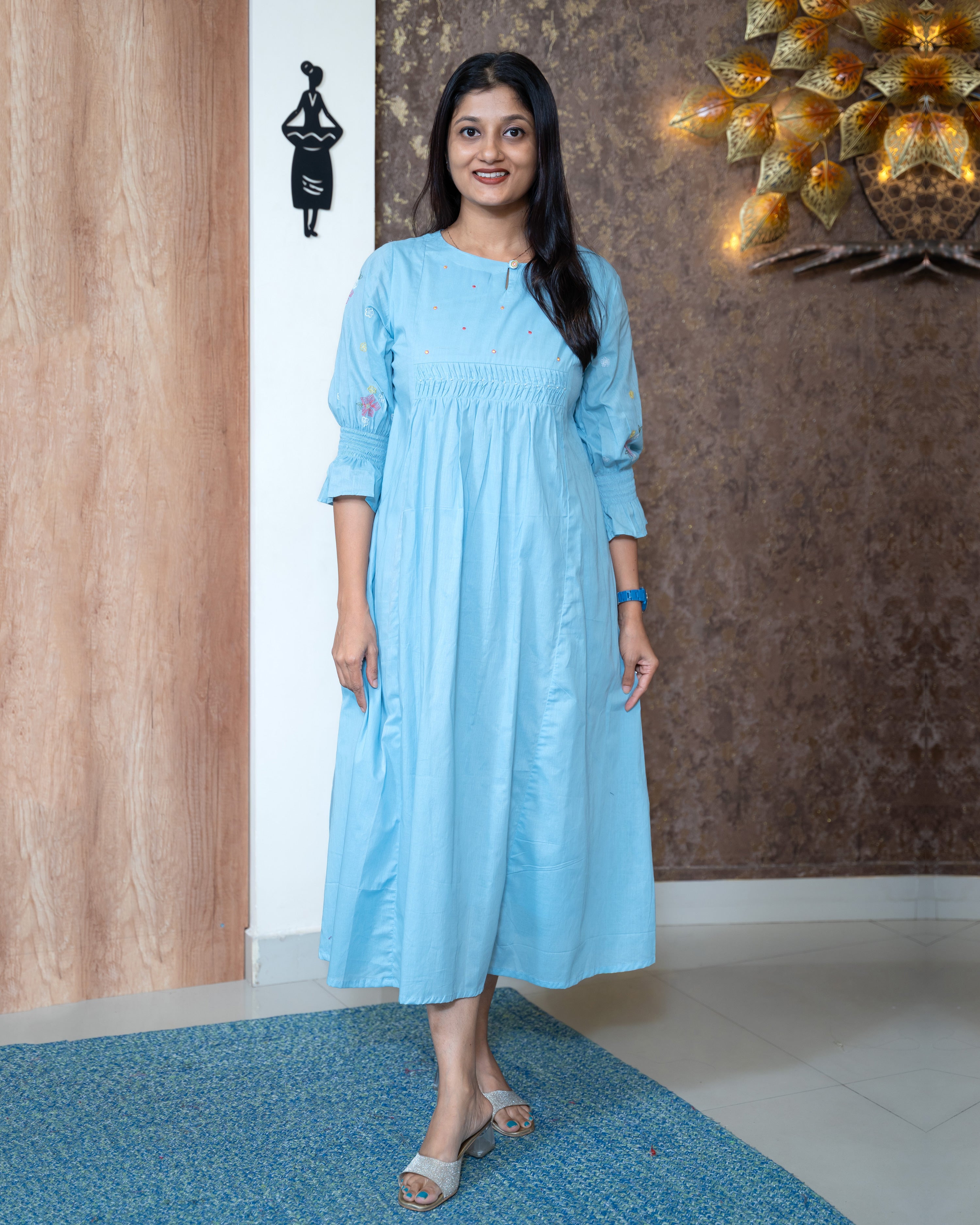 Load image into Gallery viewer, Cotton Kurti-7454
