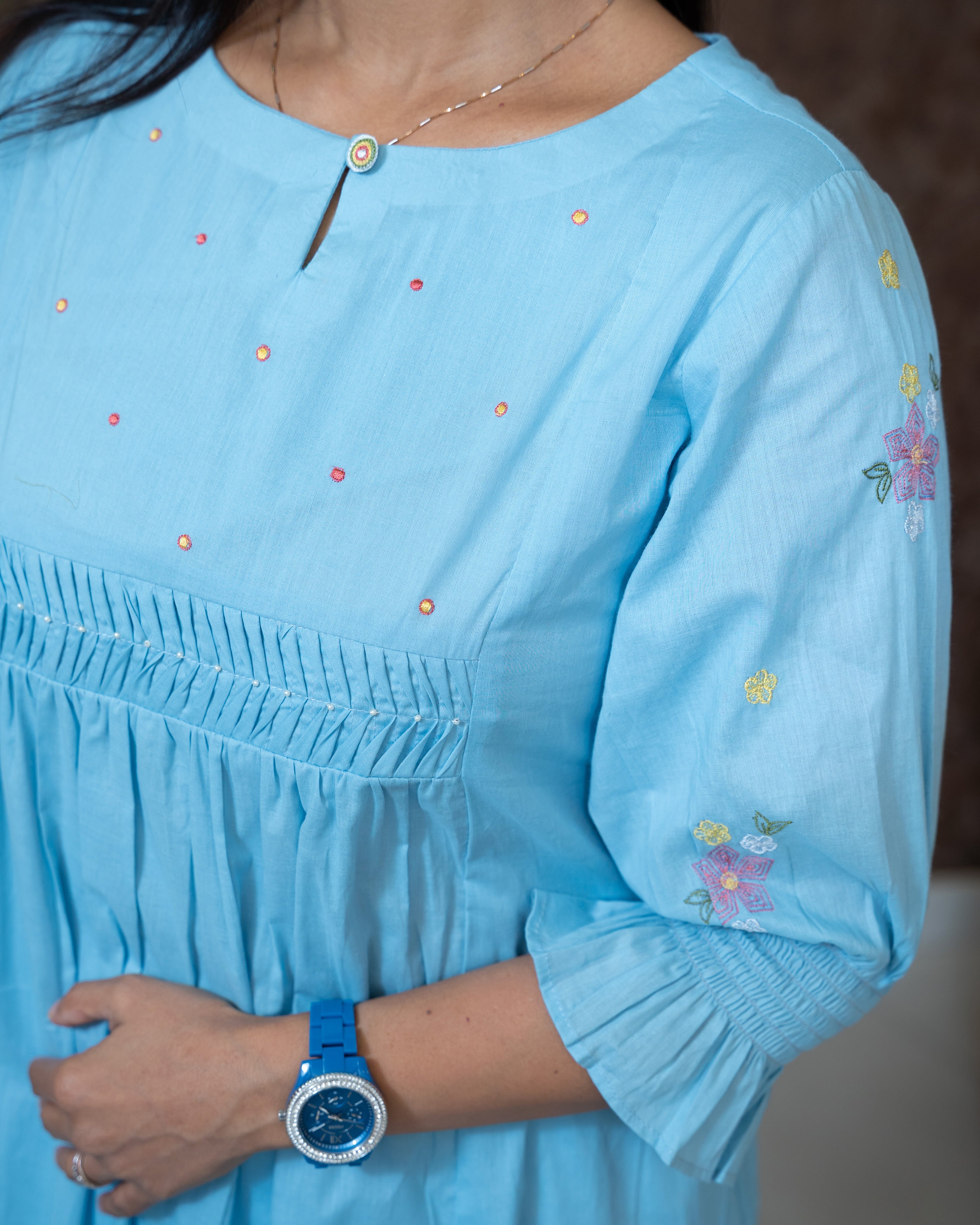 Load image into Gallery viewer, Cotton Kurti-7454
