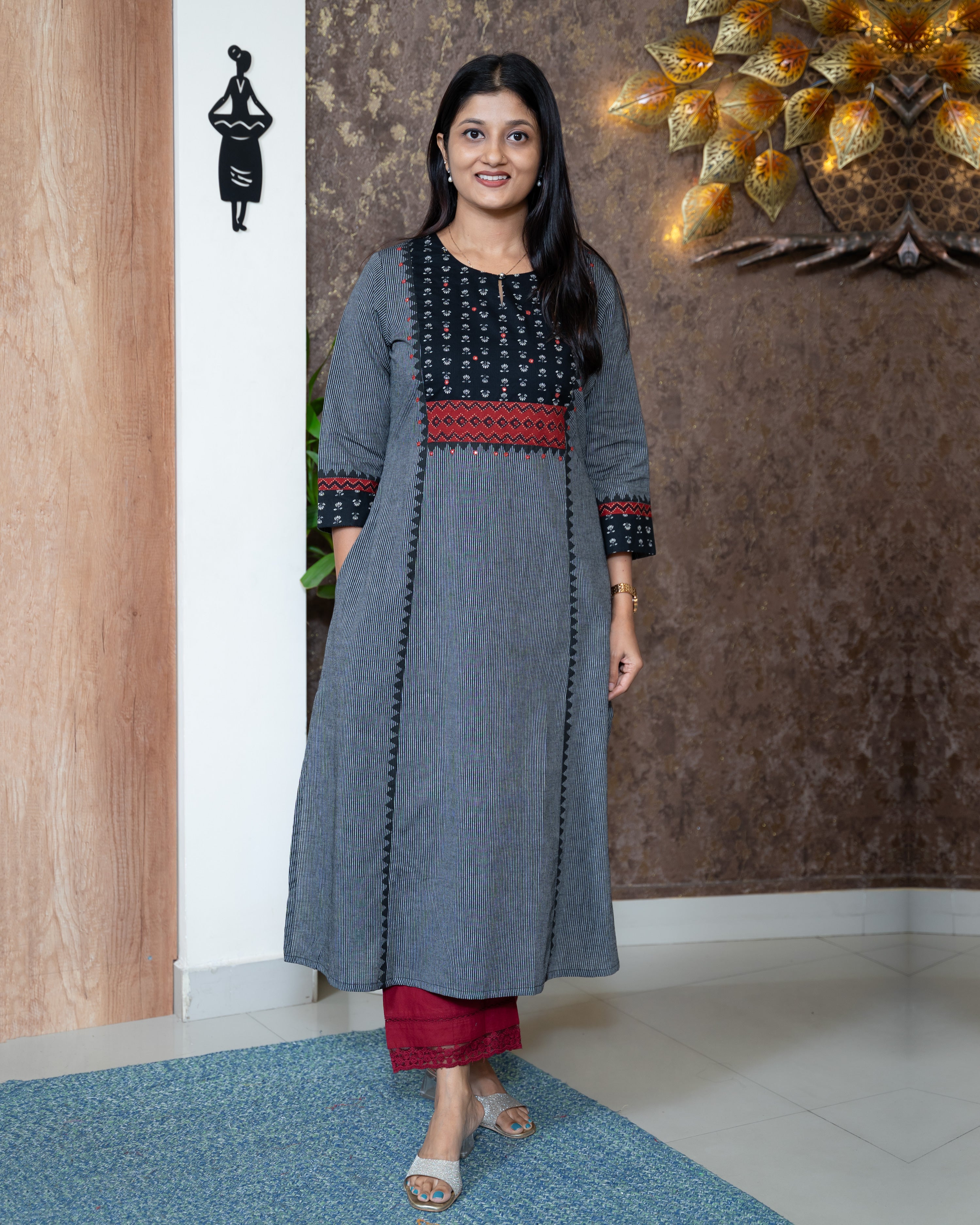 Load image into Gallery viewer, Cotton Kurti-7450
