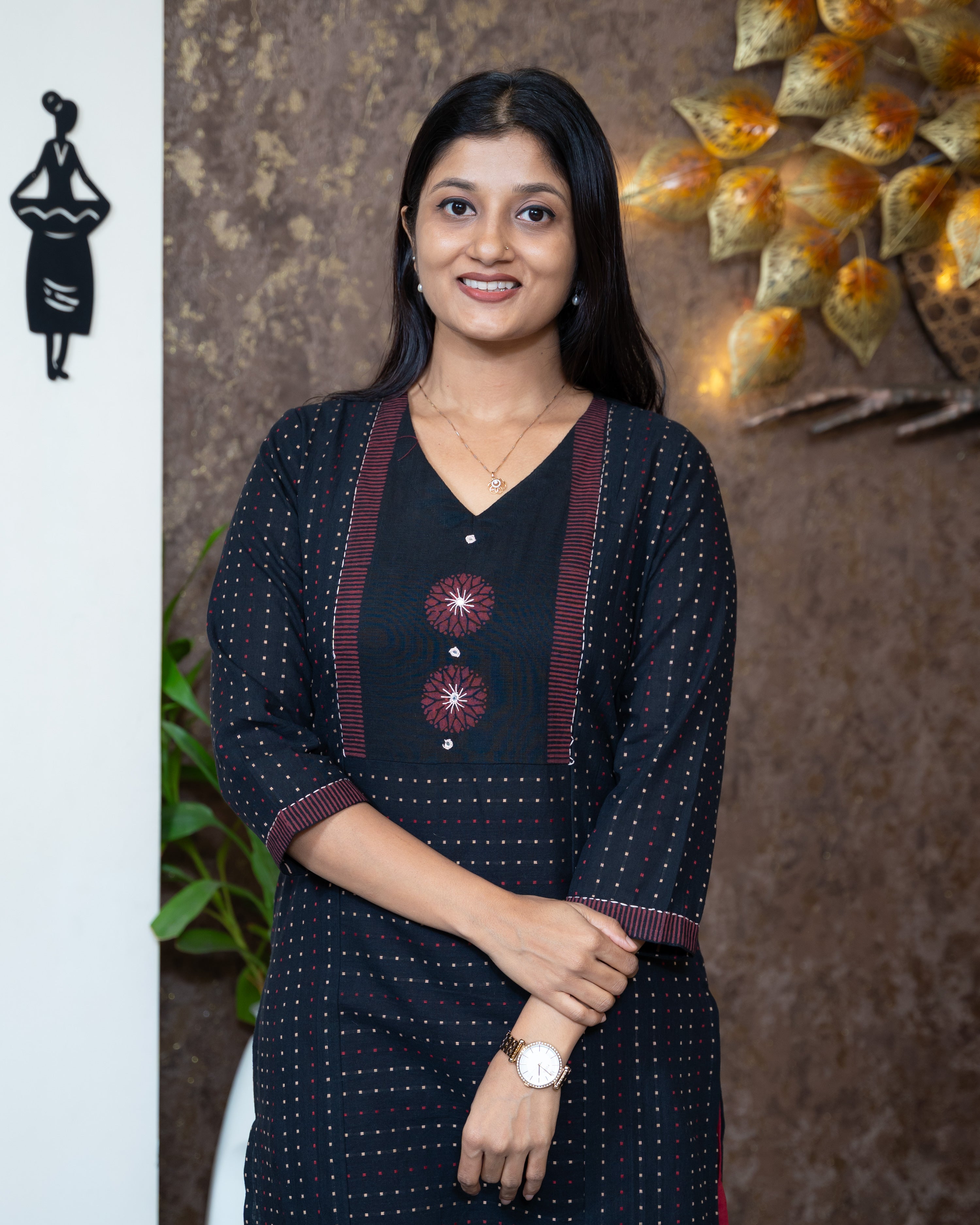 Load image into Gallery viewer, Cotton Kurti-7448
