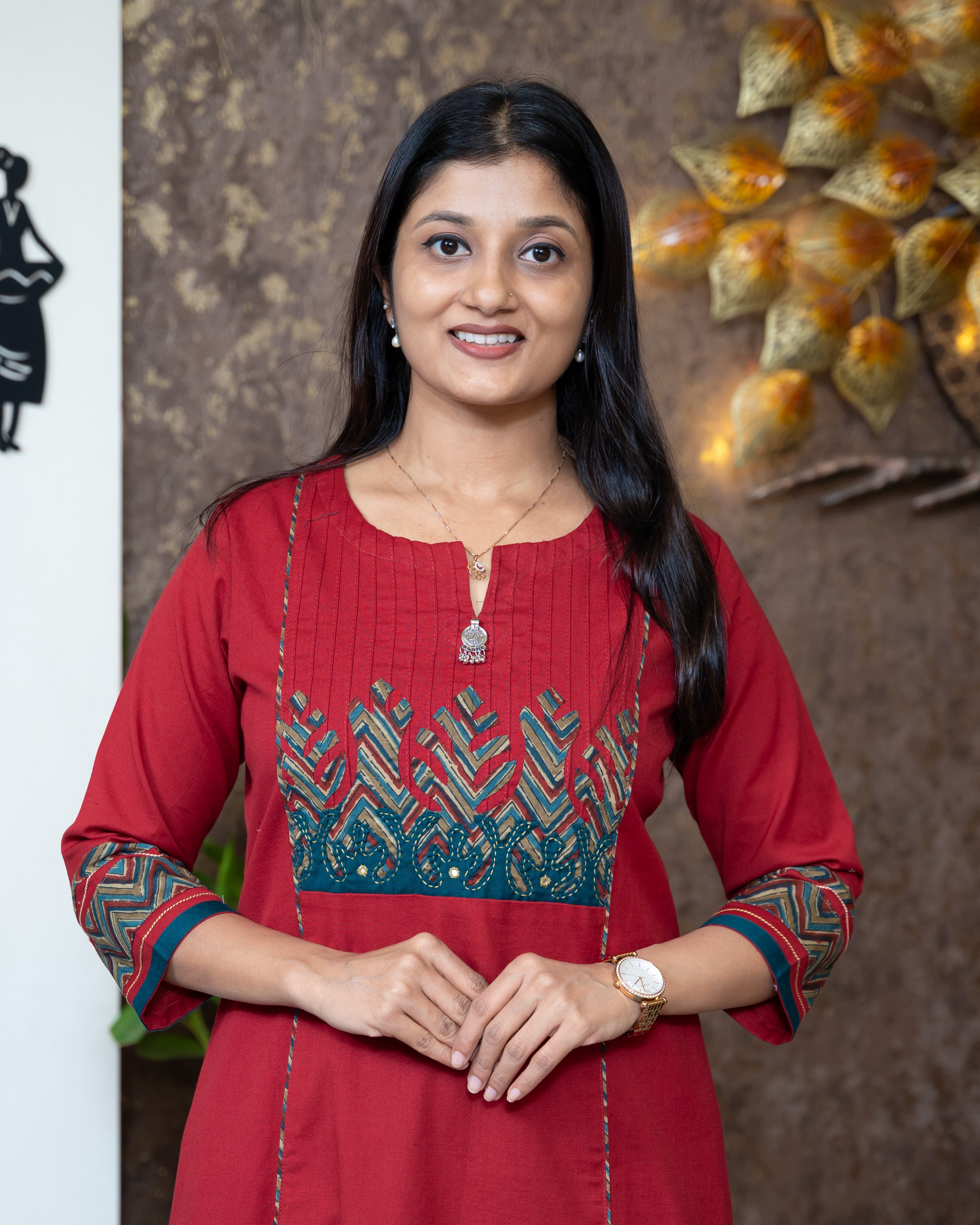 Load image into Gallery viewer, Cotton Kurti-7449

