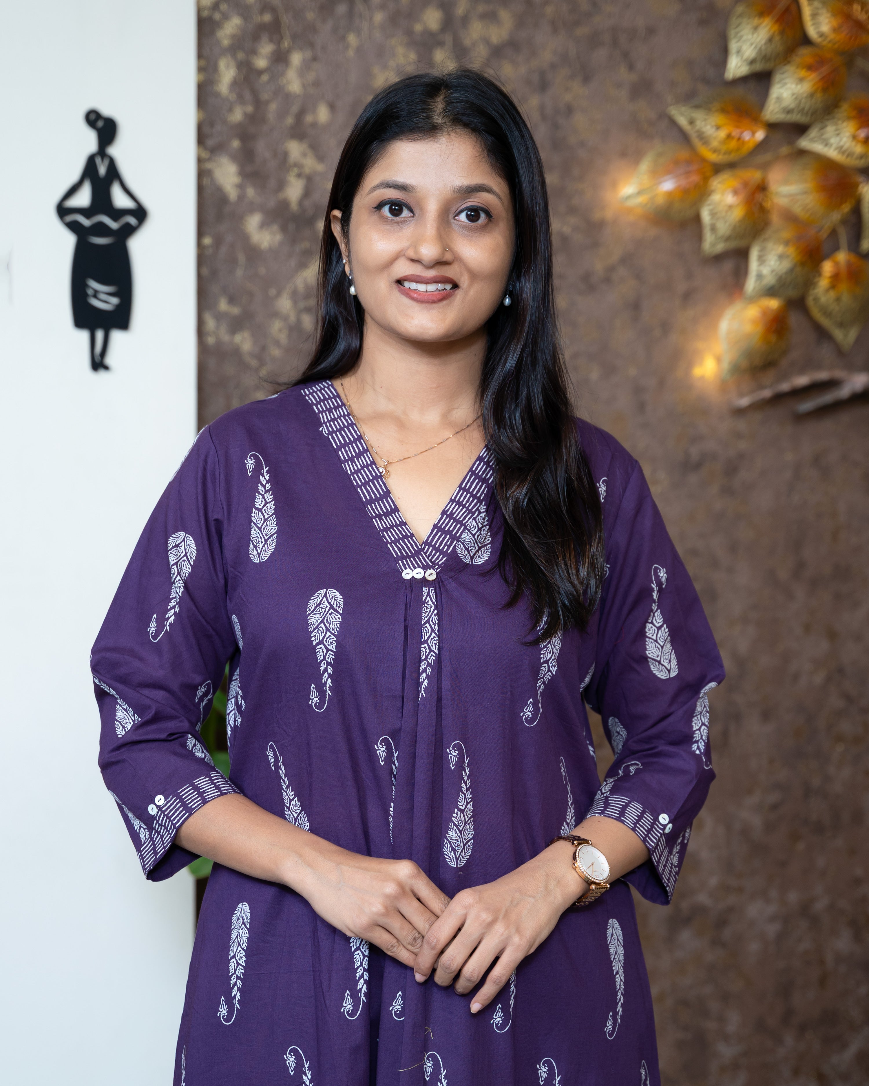 Load image into Gallery viewer, Cotton Co-Ord Set-7442
