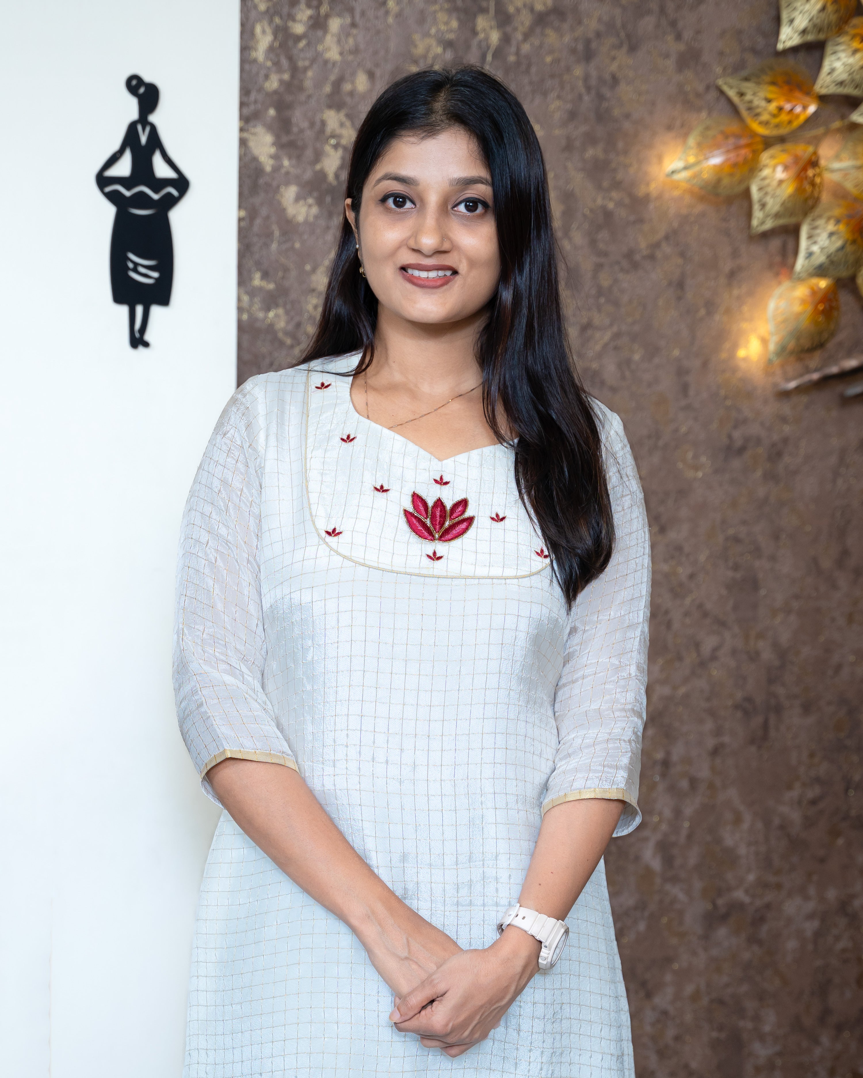 Load image into Gallery viewer, Crepe Silk Designer Wear(Pre-Order)-1067

