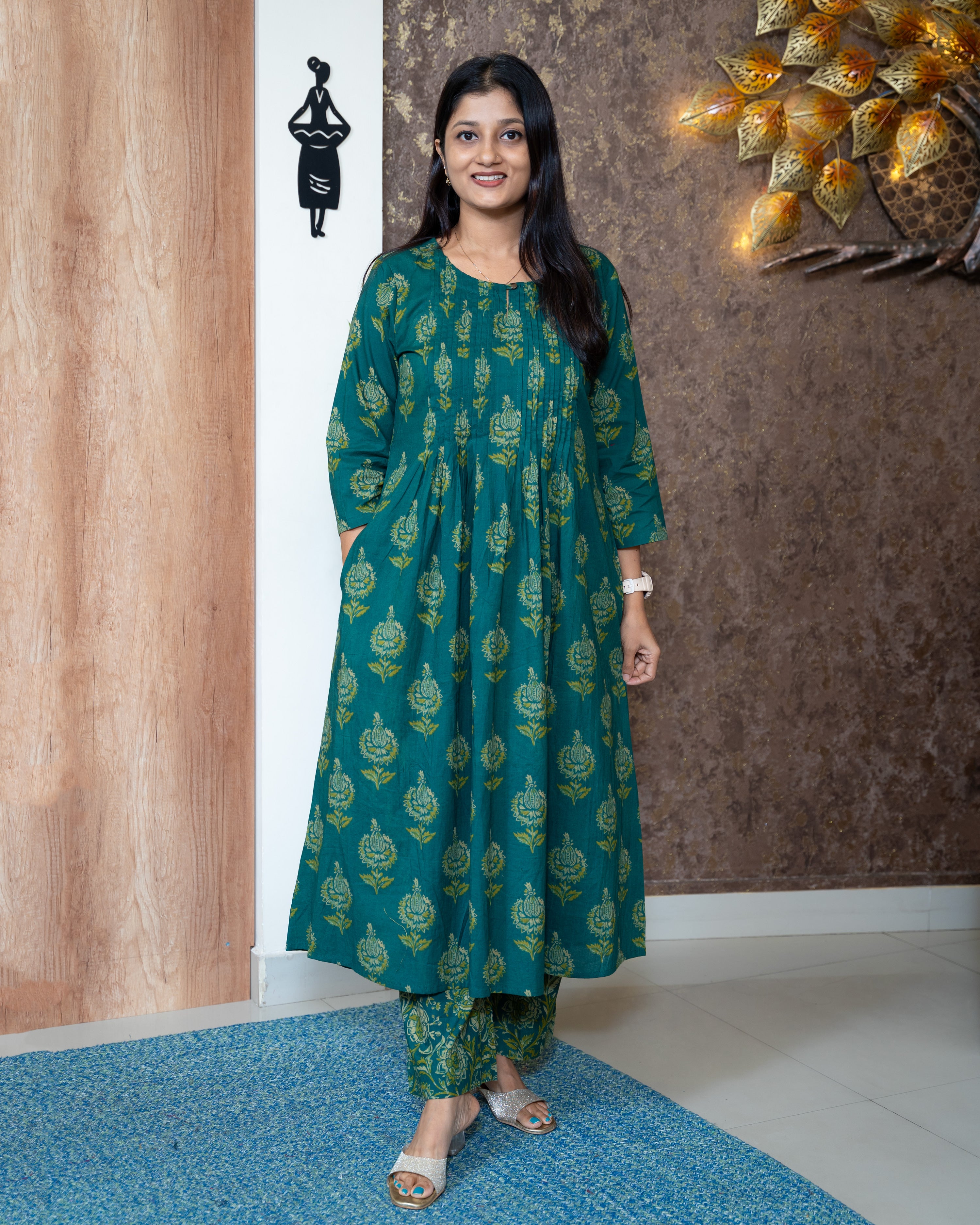 Load image into Gallery viewer, Cotton Co-Ord Set-7452

