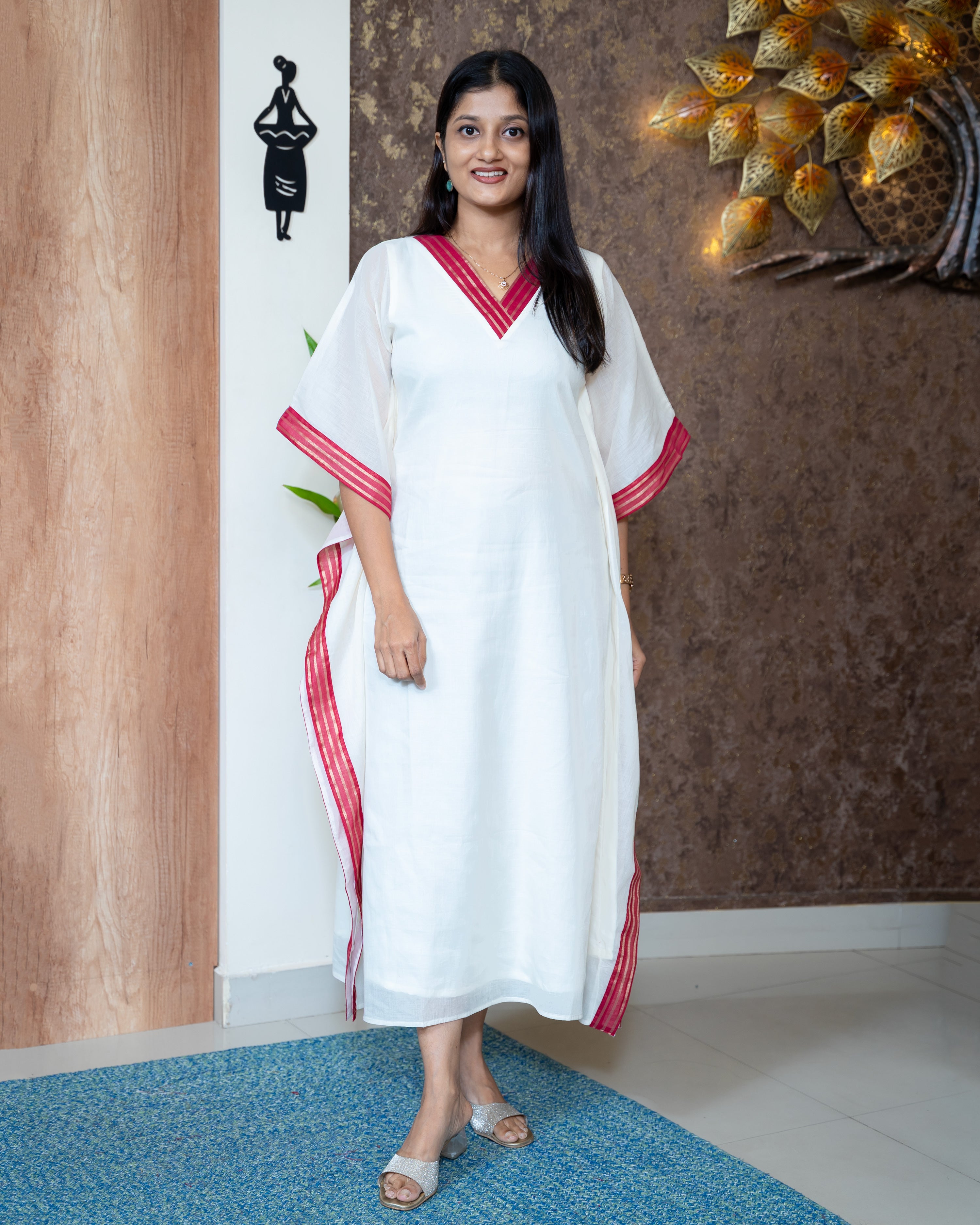 Load image into Gallery viewer, Cotton Designer Kaftan(Pre-Order)-1041
