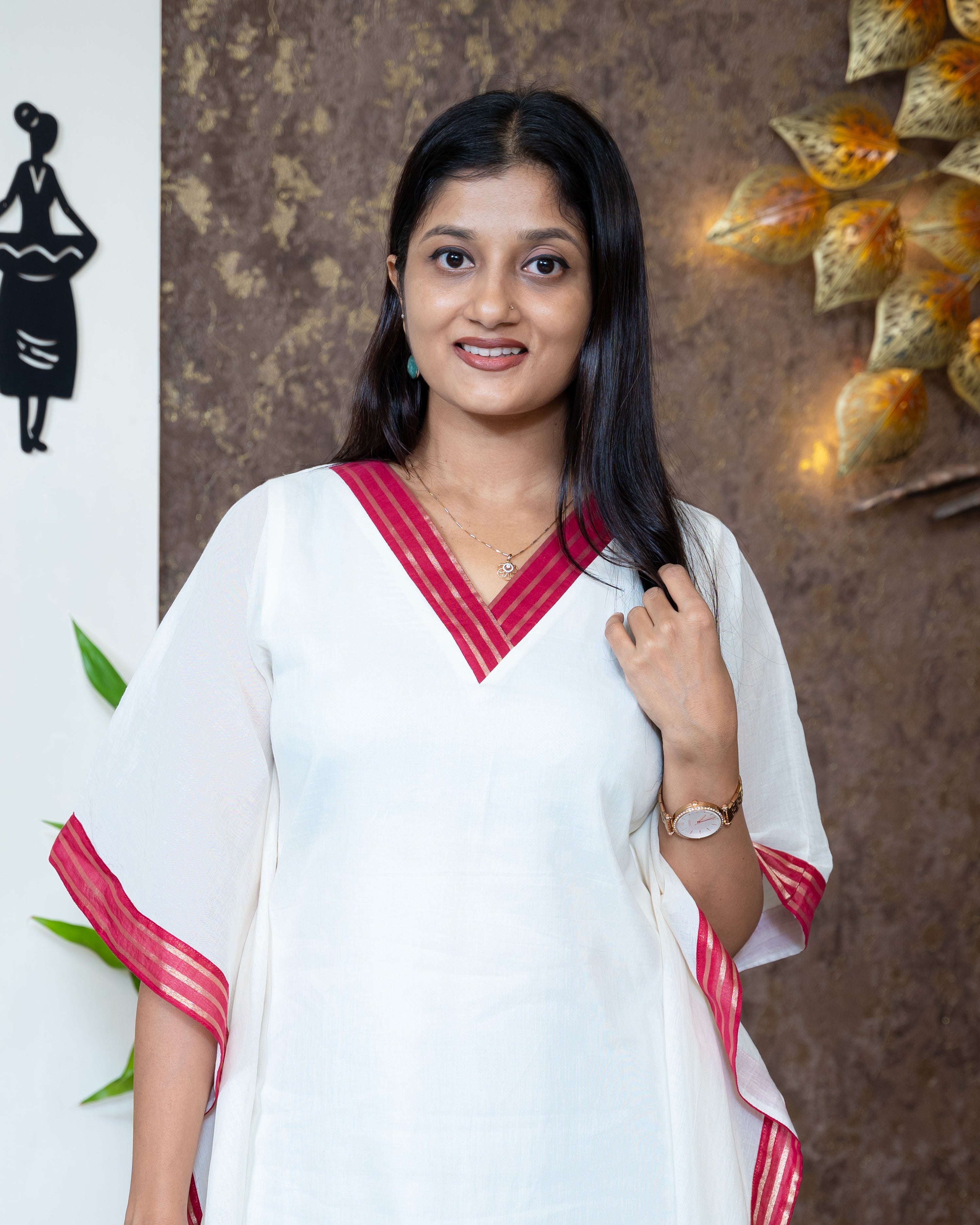 Load image into Gallery viewer, Cotton Designer Kaftan(Pre-Order)-1041
