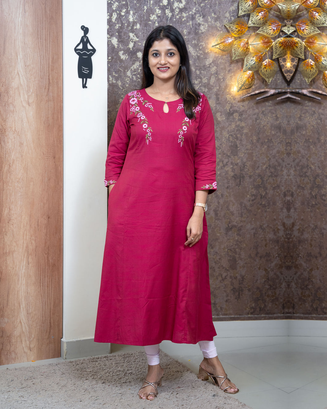 Pure Cotton Kurti-3260