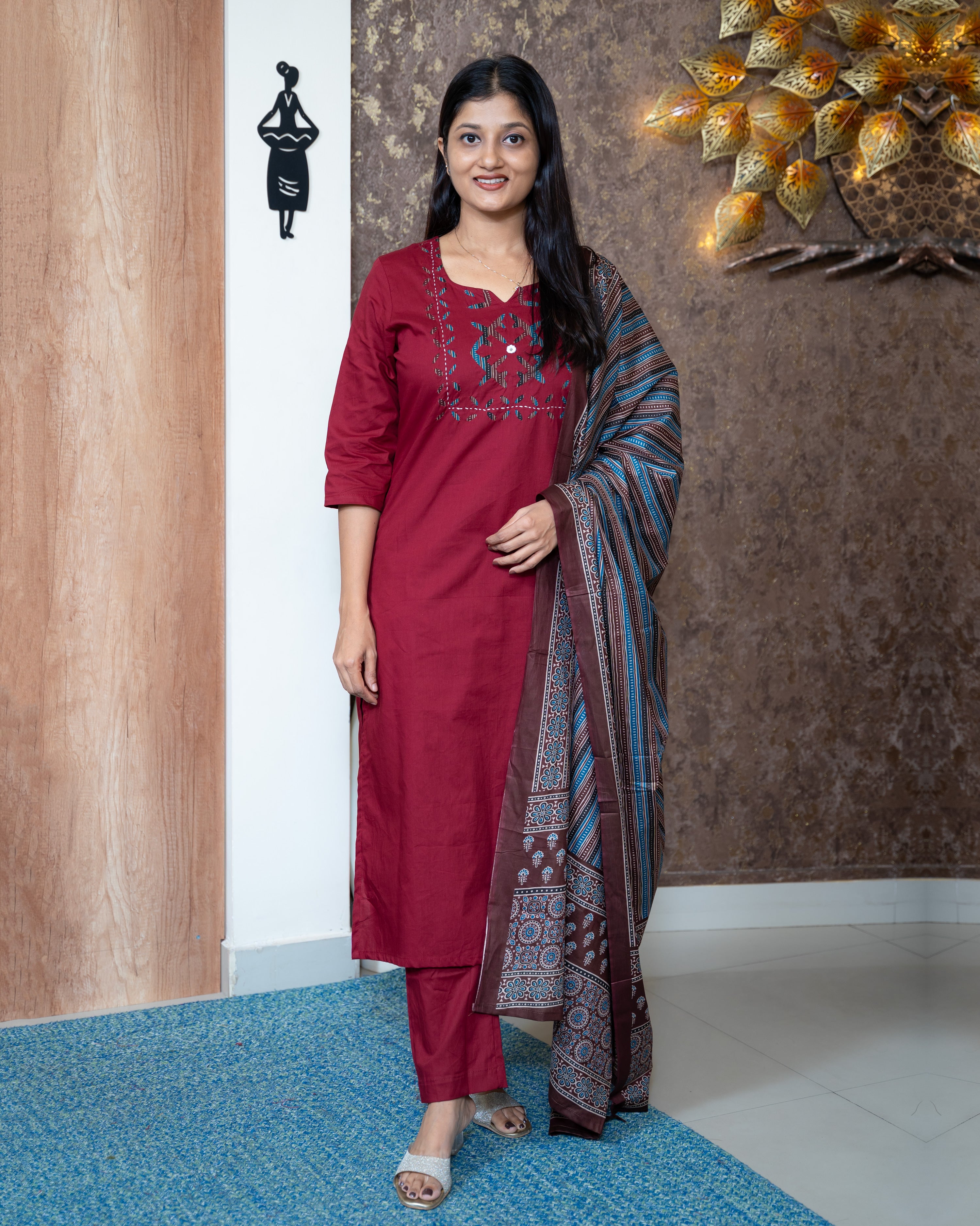 Load image into Gallery viewer, Cotton Suit-7474
