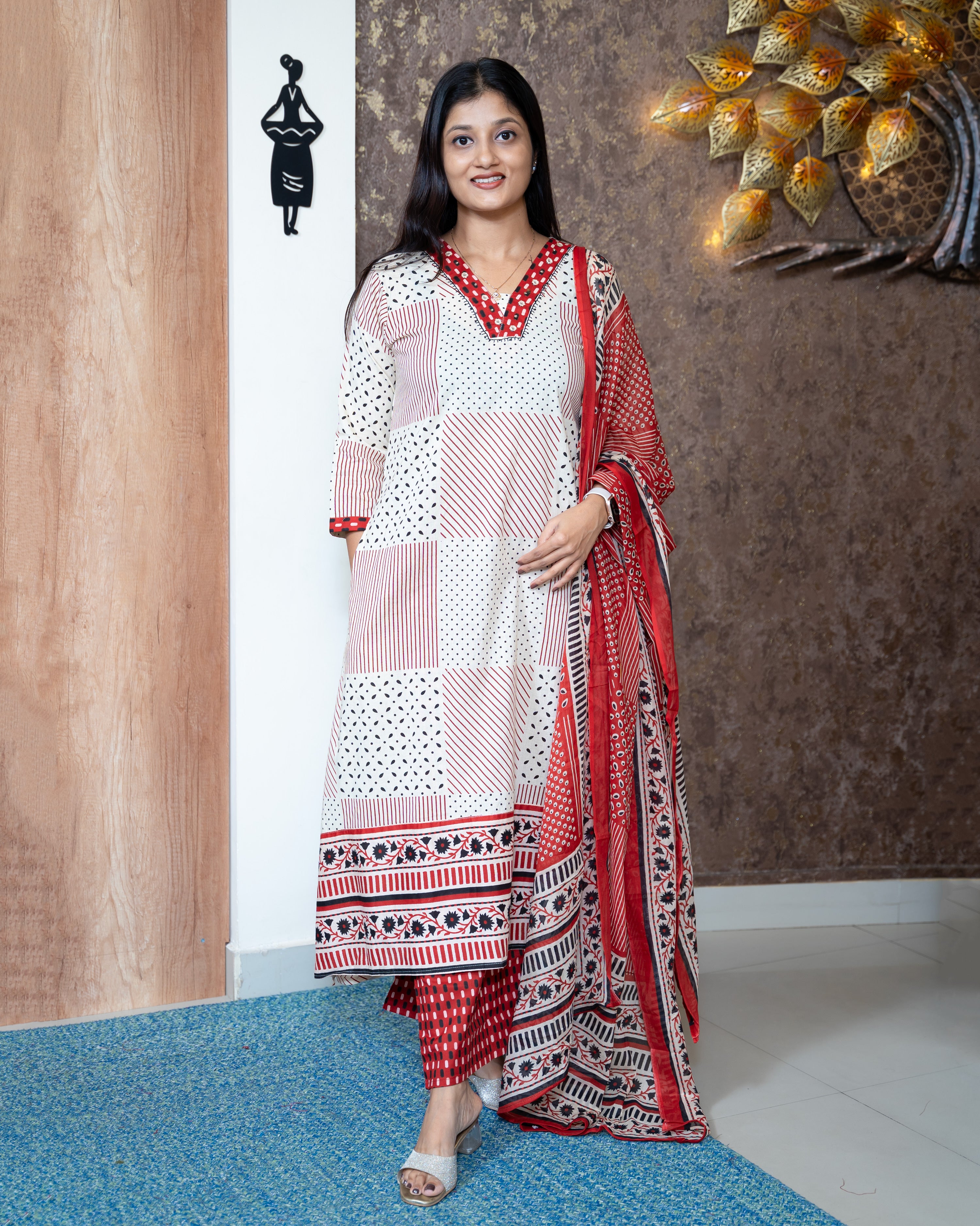 Load image into Gallery viewer, Cotton Suit-7479
