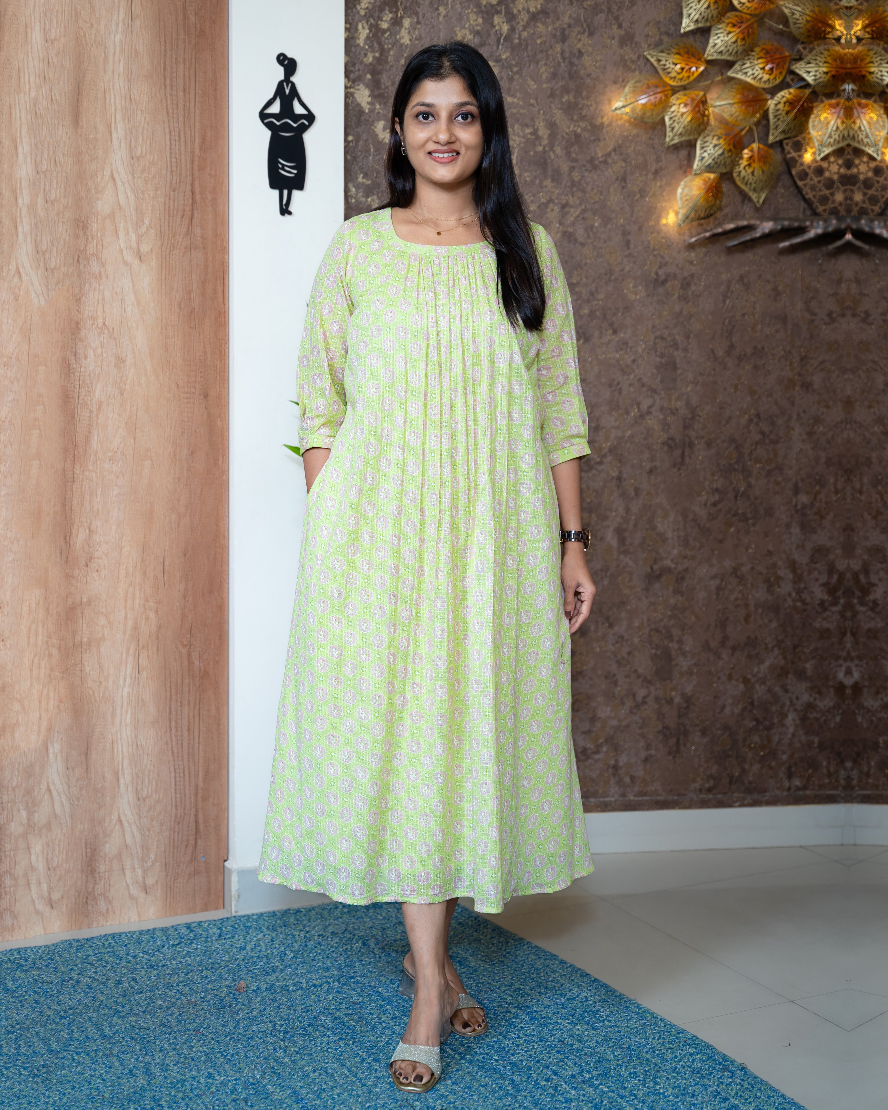 Load image into Gallery viewer, Cotton Designer Kurti(Pre-Order)-1045
