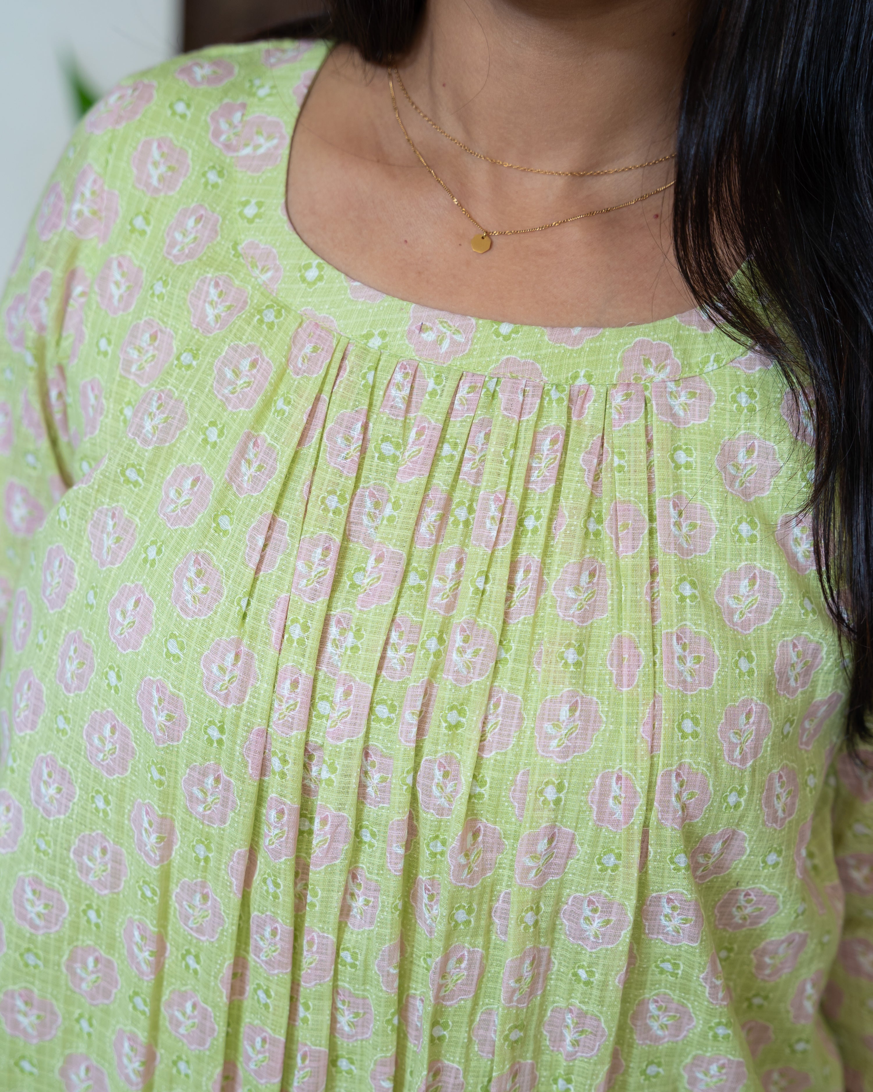 Load image into Gallery viewer, Cotton Designer Kurti(Pre-Order)-1045
