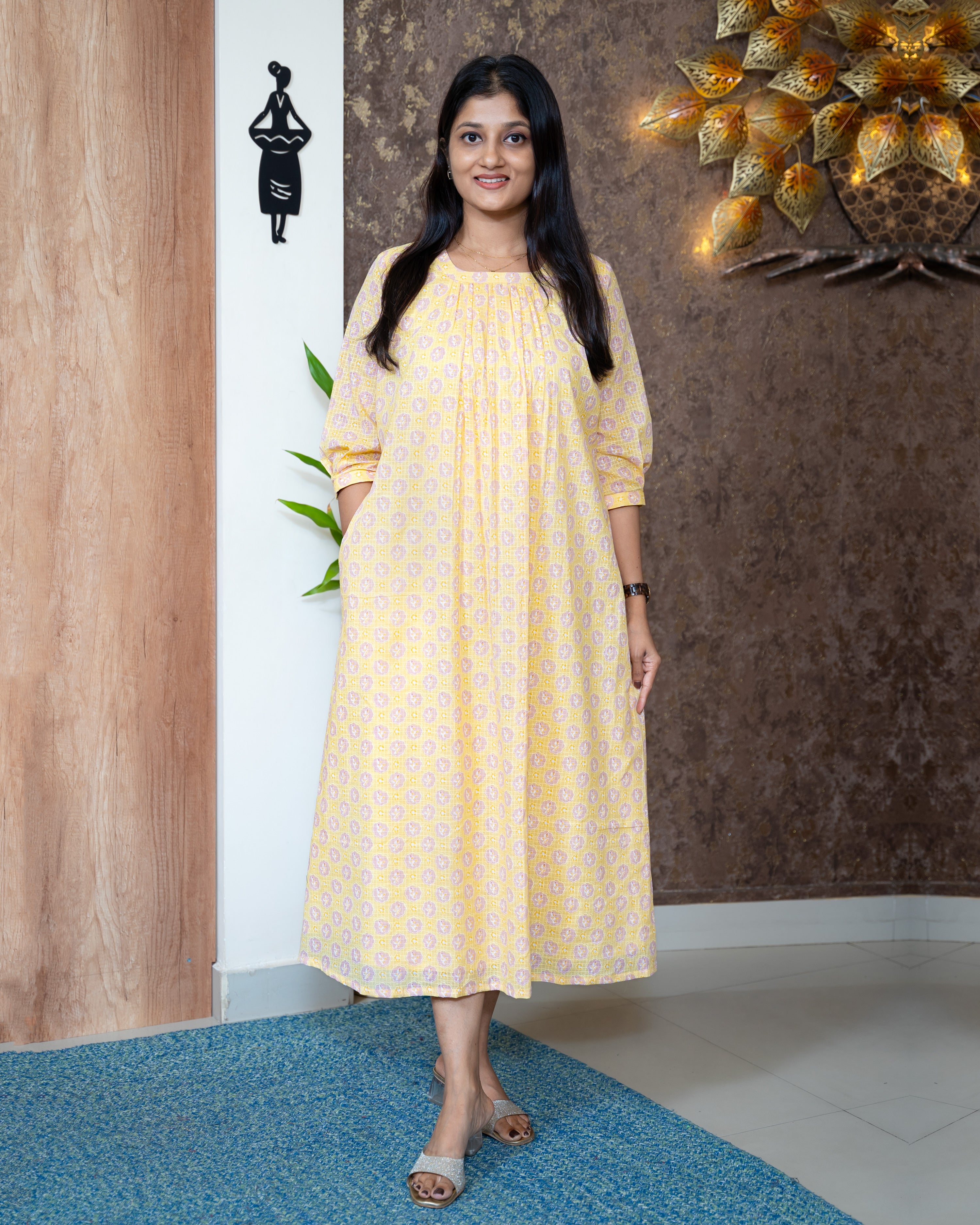 Load image into Gallery viewer, Cotton Designer Kurti(Pre-Order)-1045
