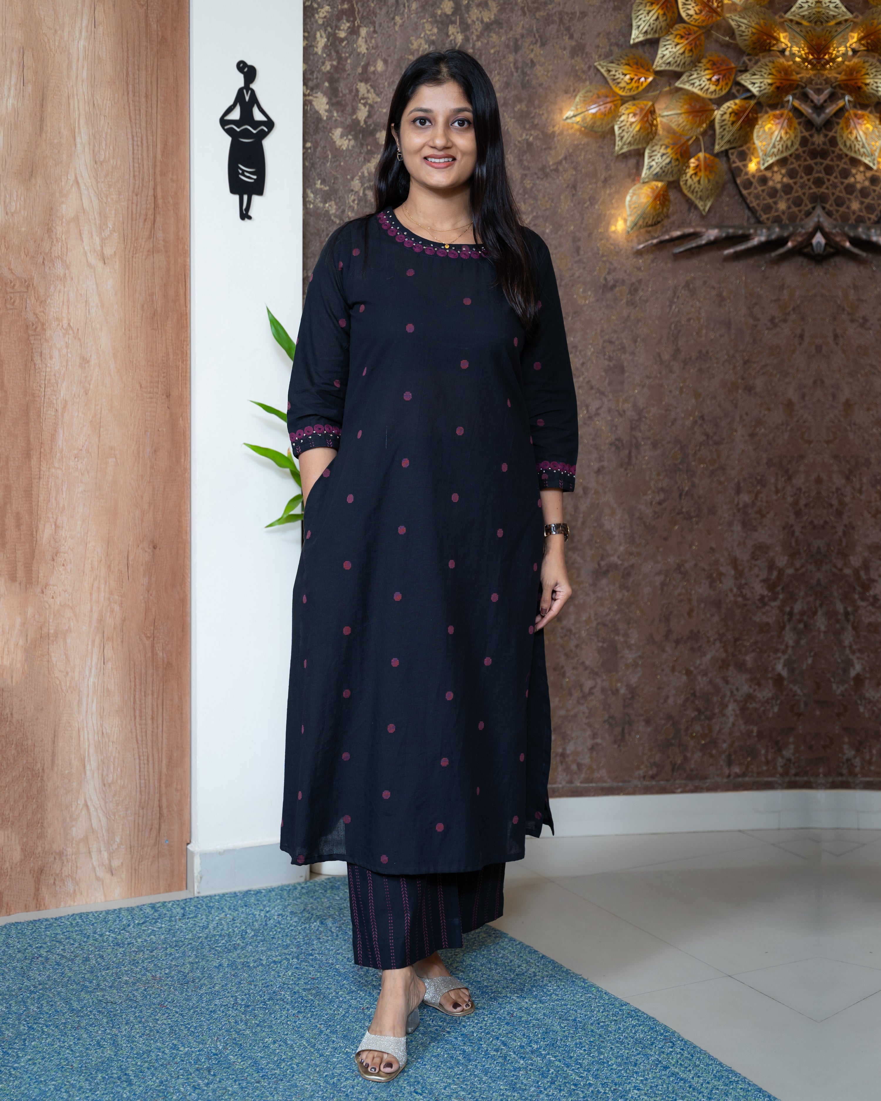 Load image into Gallery viewer, Cotton Co-Ord Set-7503
