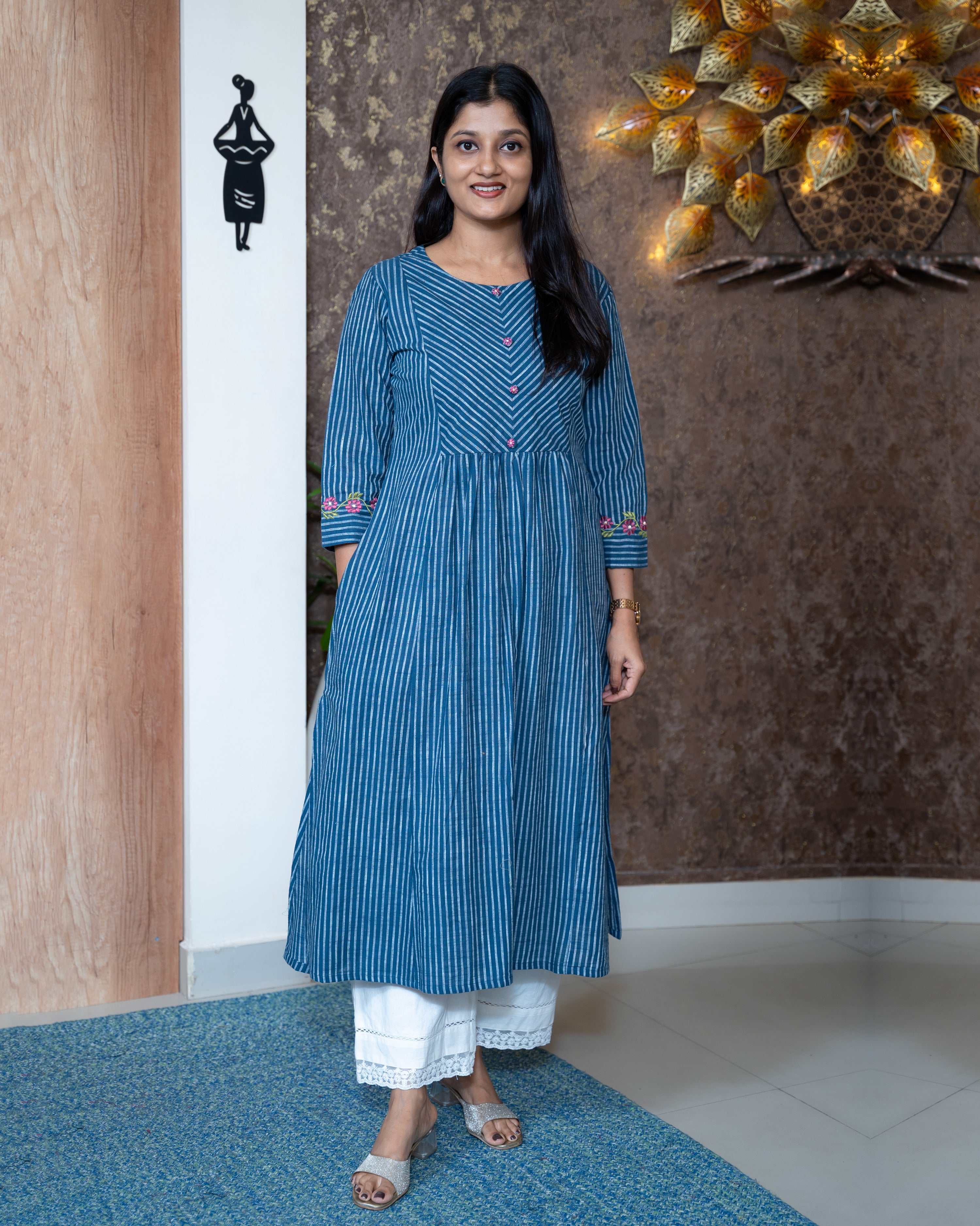 Load image into Gallery viewer, Cotton Kurti-7506
