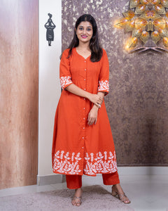 Pure Cotton Co-Ord set - 3286