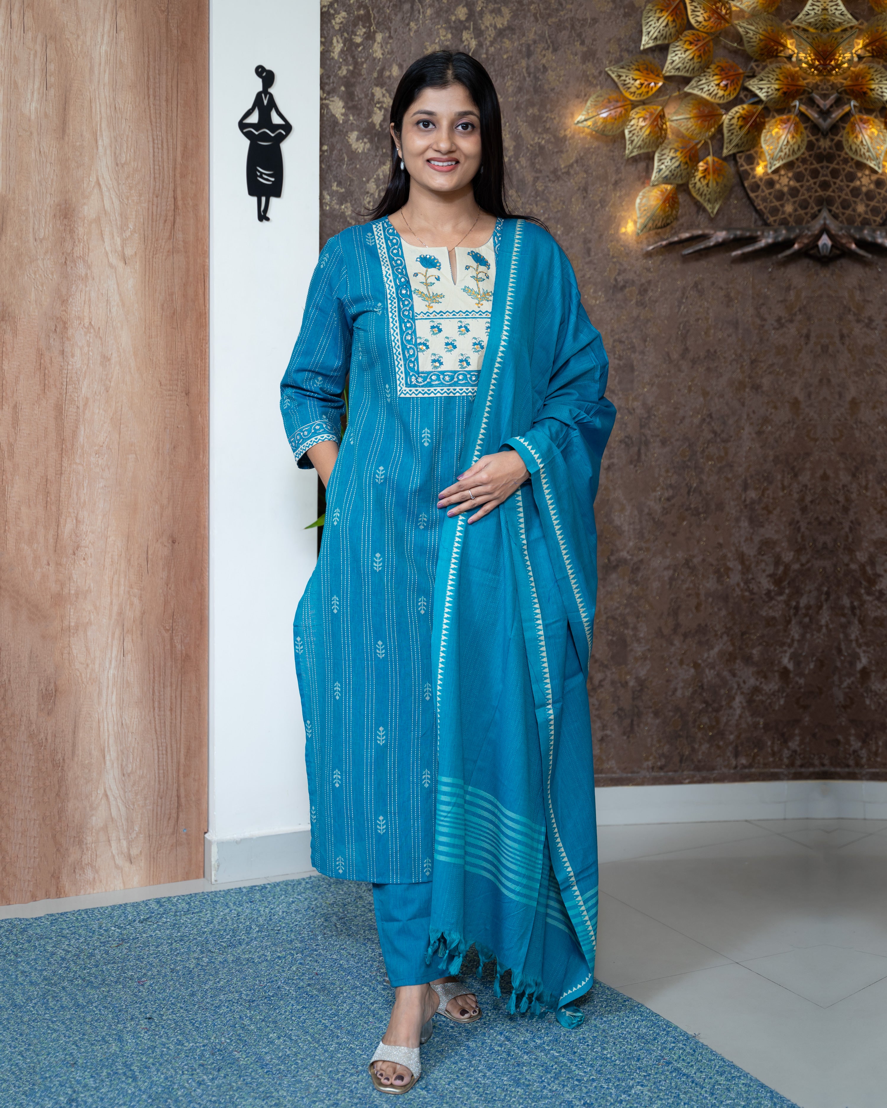 Load image into Gallery viewer, Cotton Suit-7536
