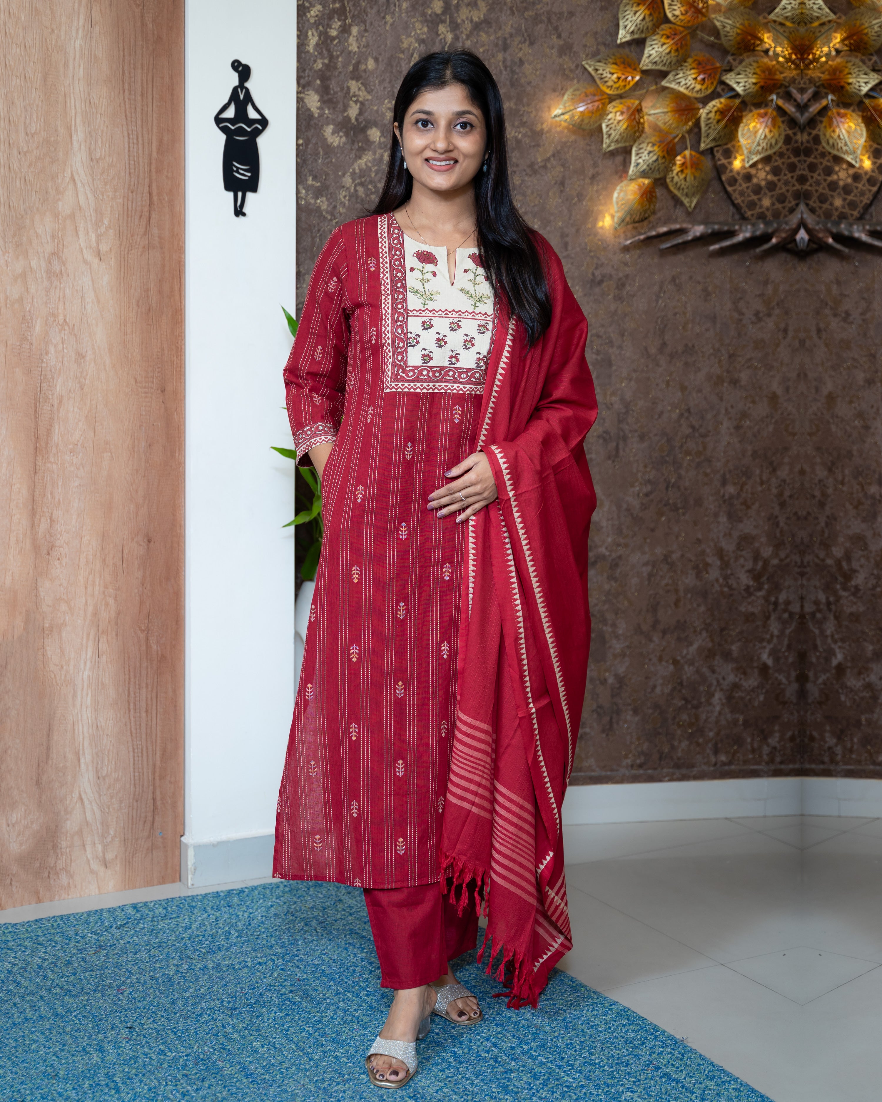 Load image into Gallery viewer, Cotton Suit-7536
