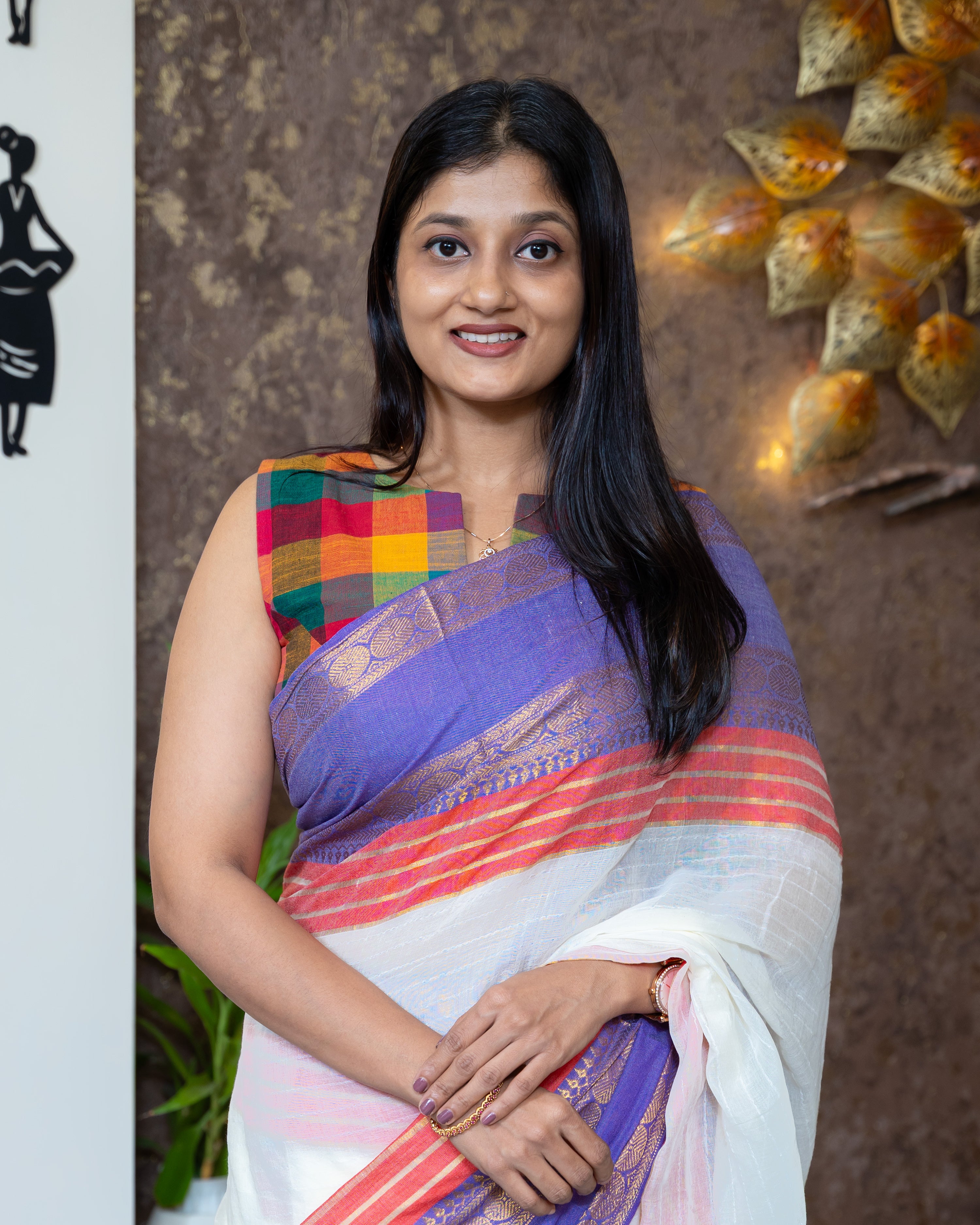 Load image into Gallery viewer, Mul Cotton Saree-7497
