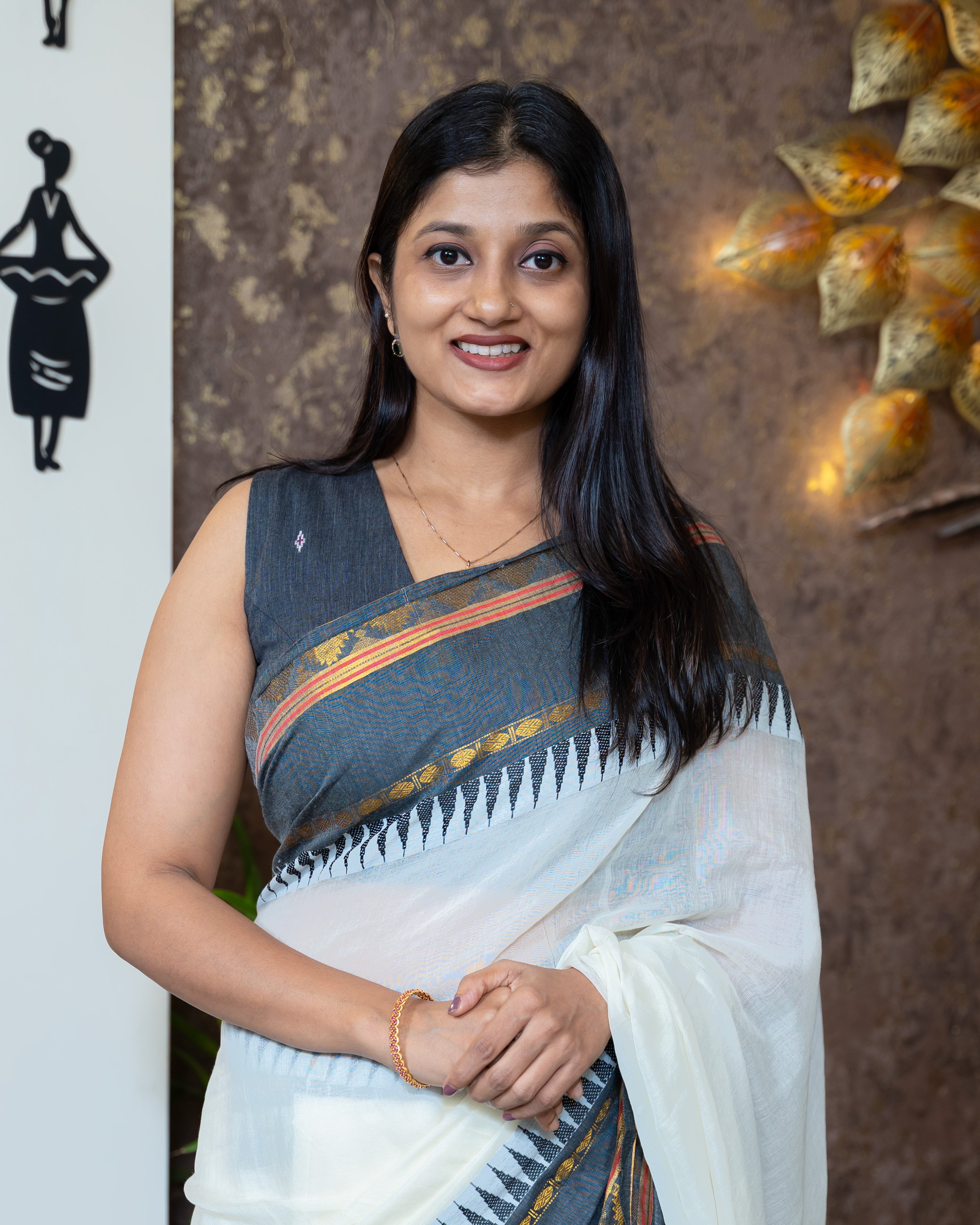 Load image into Gallery viewer, Mul Cotton Saree-7497

