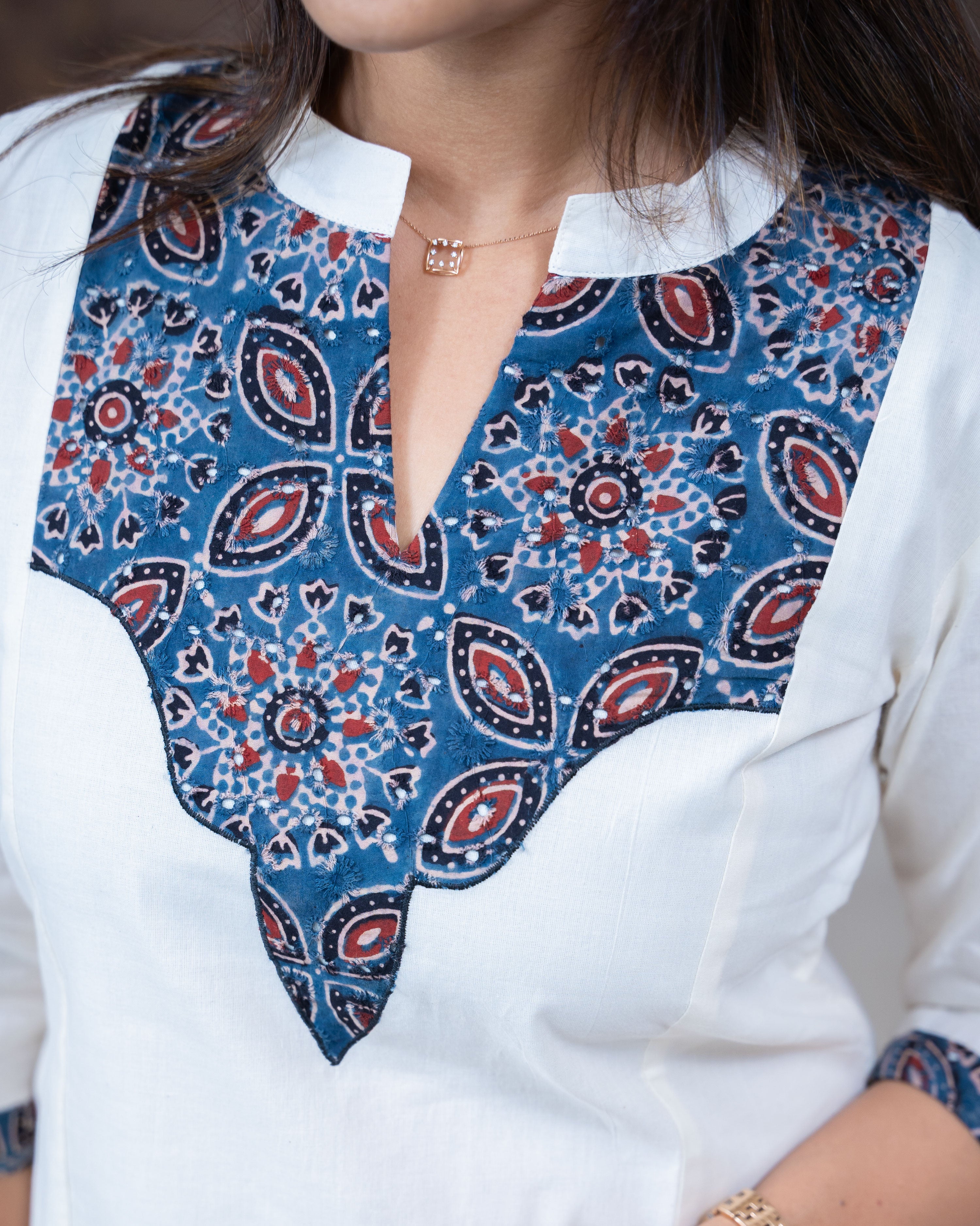 Load image into Gallery viewer, Cotton Designer Kurti (Pre-Order)-3306
