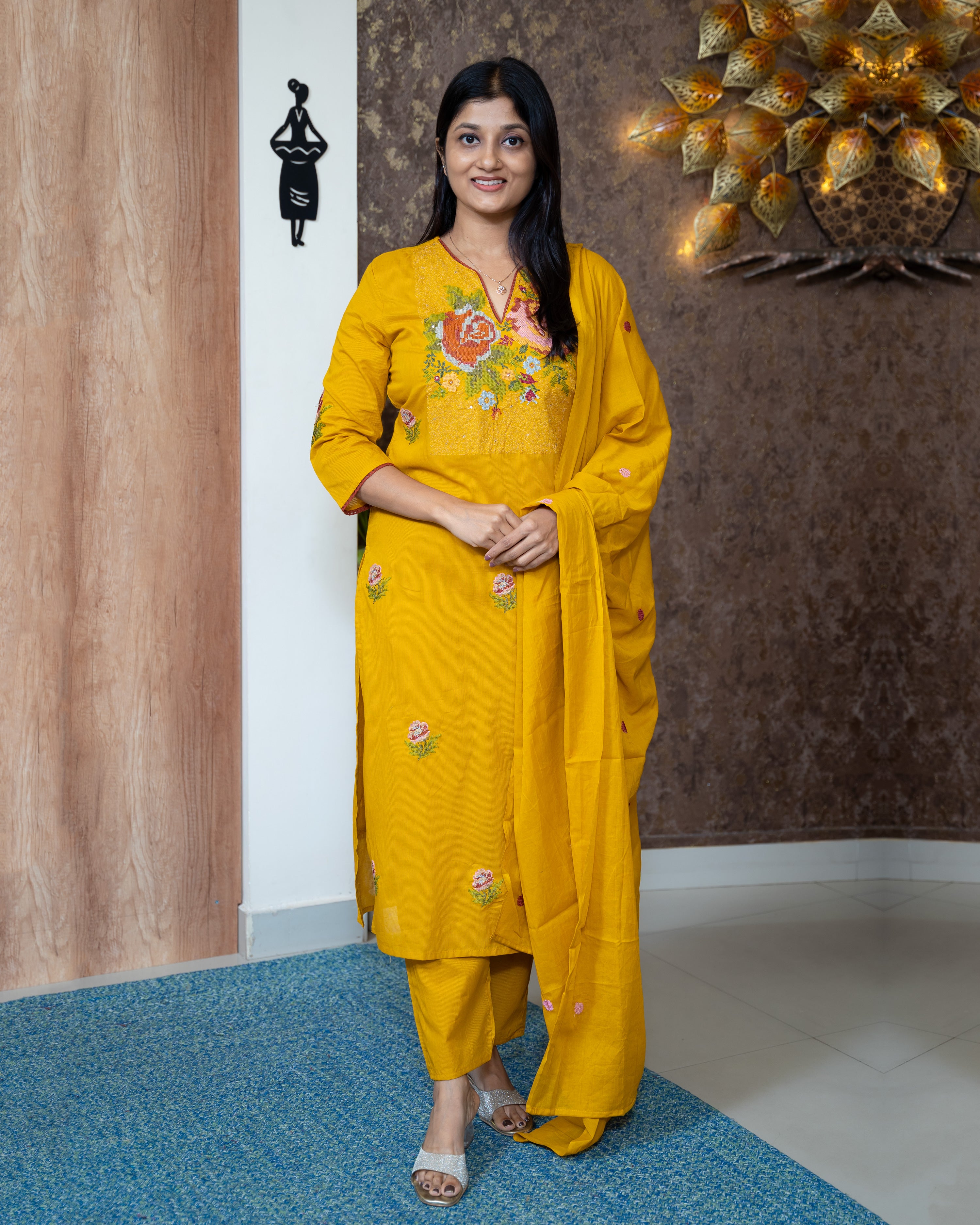 Load image into Gallery viewer, Cotton Suit-7617
