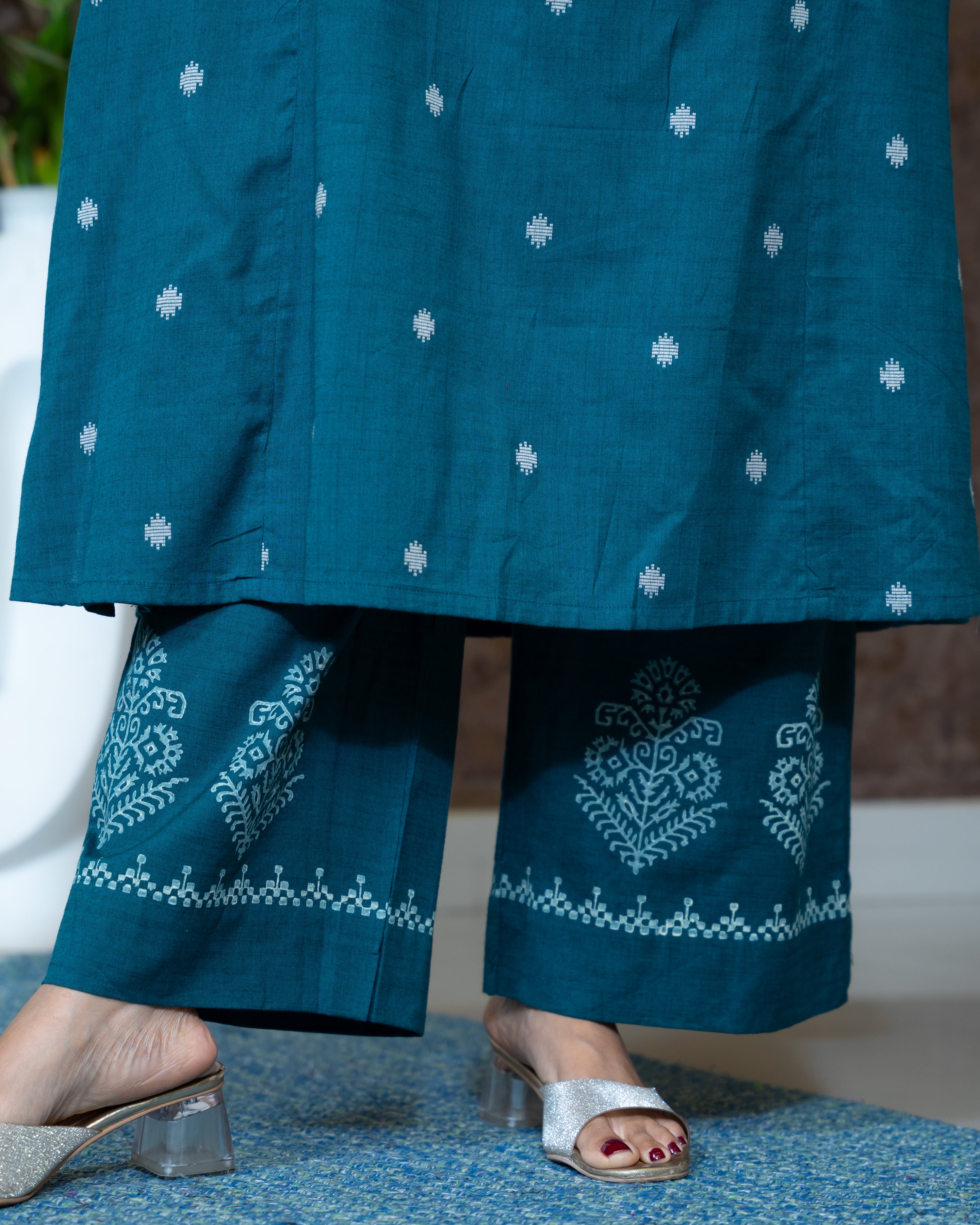 Load image into Gallery viewer, Cotton Co-Ord Set-7656
