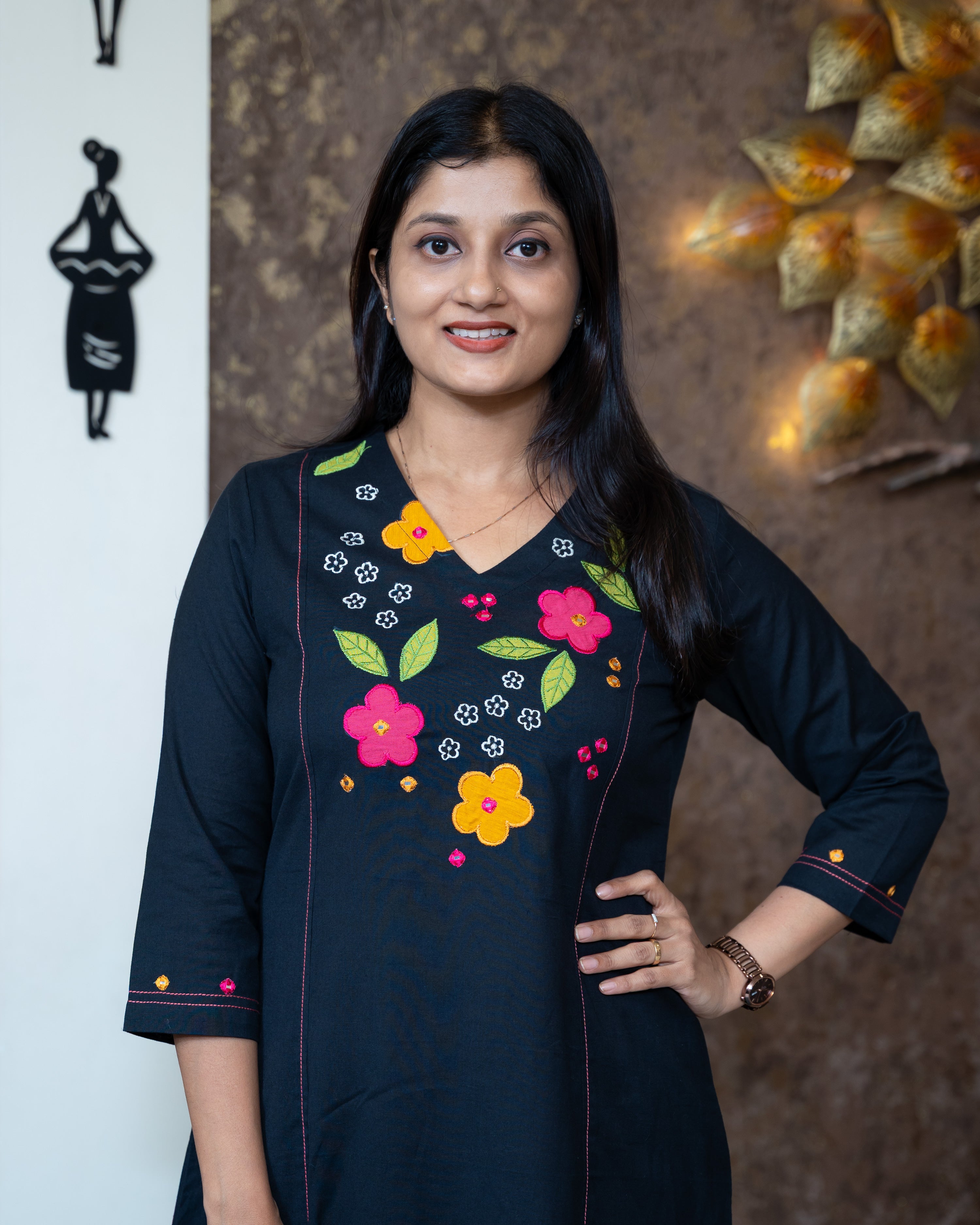 Load image into Gallery viewer, Cotton Kurti-7646
