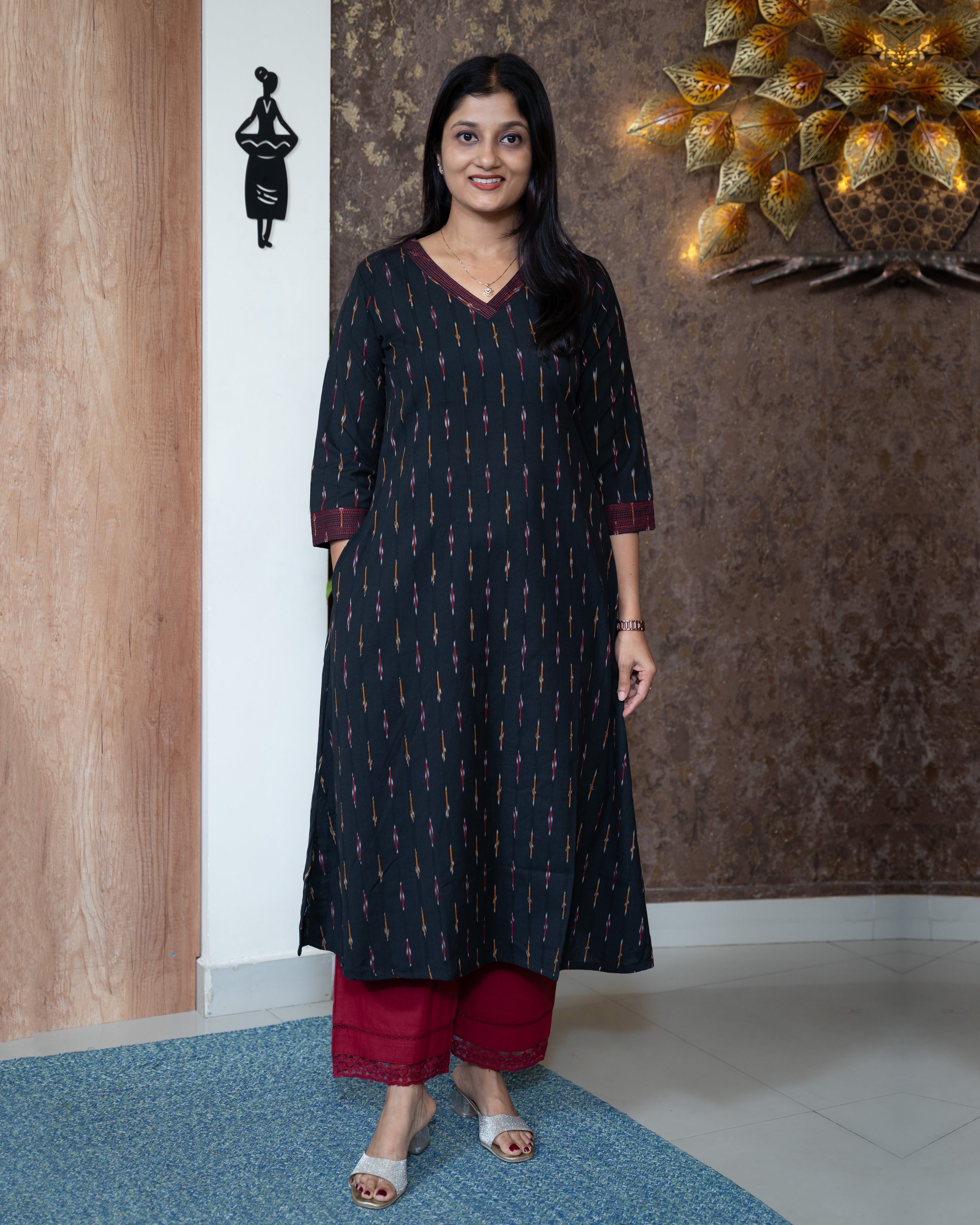 Load image into Gallery viewer, Cotton Kurti-7648
