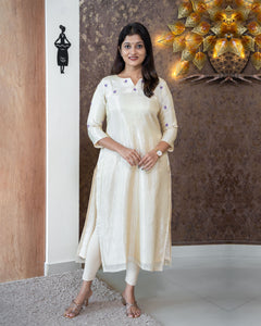 Tissue Designer Kurti (Pre-Order)-3335