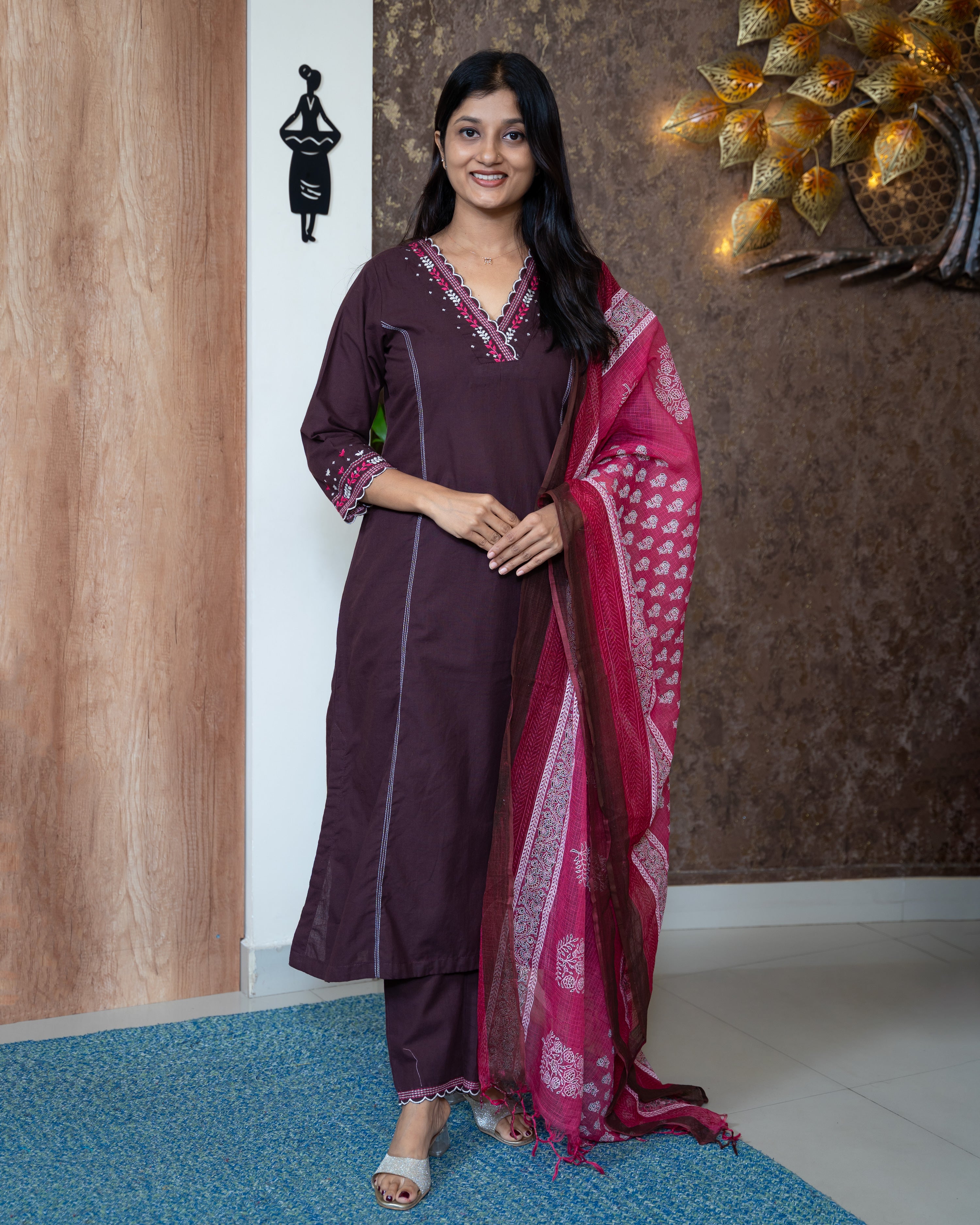 Load image into Gallery viewer, Cotton Suit-7651
