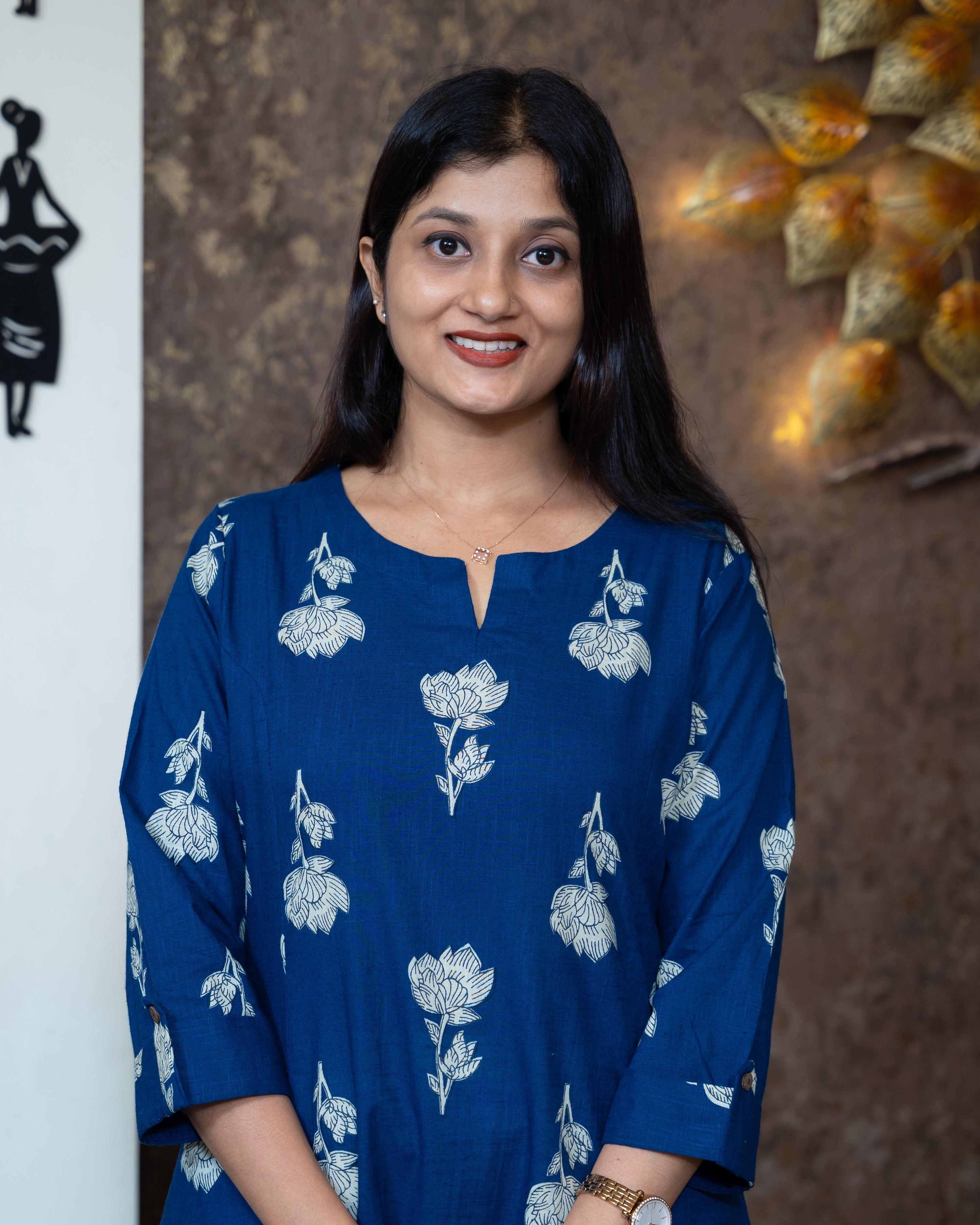 Load image into Gallery viewer, Cotton Kurti-7654
