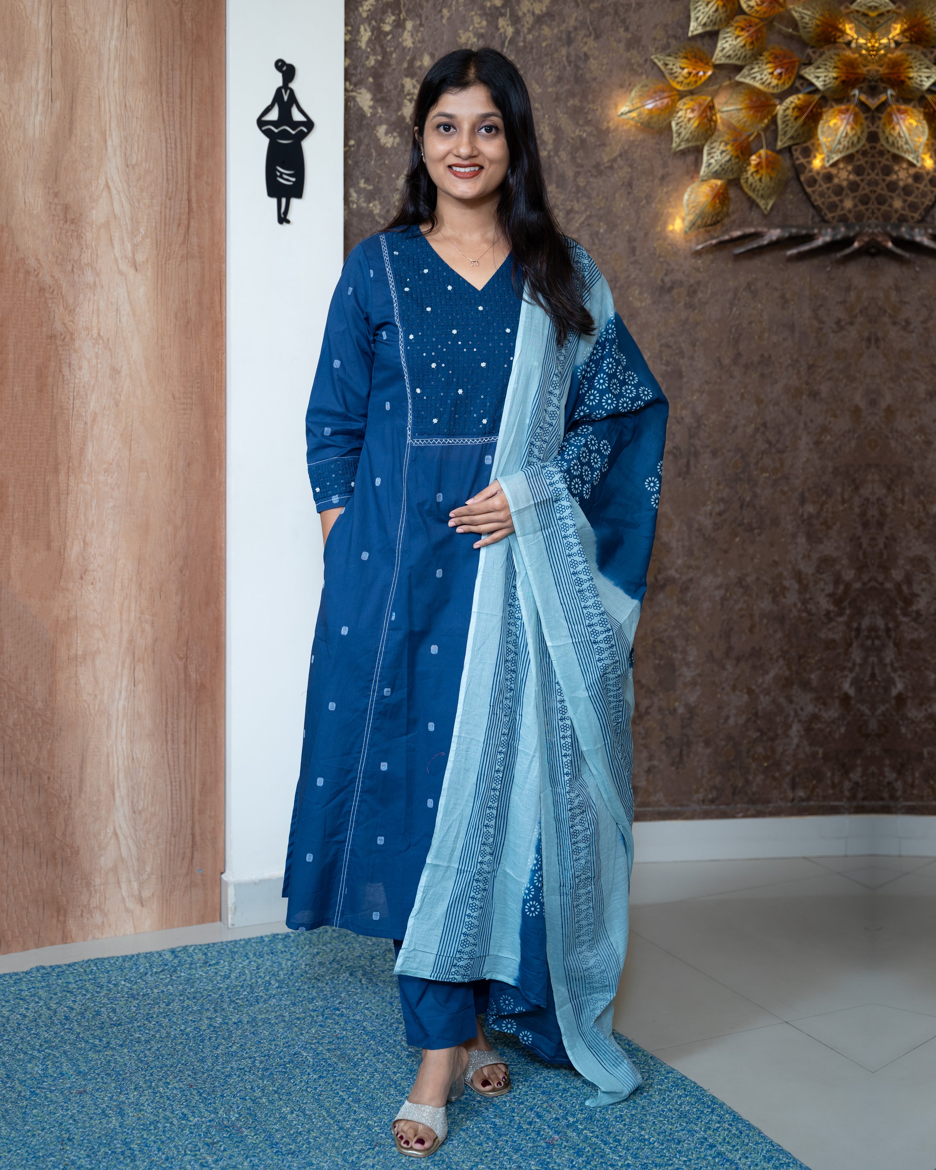 Load image into Gallery viewer, Cotton Suit-7652
