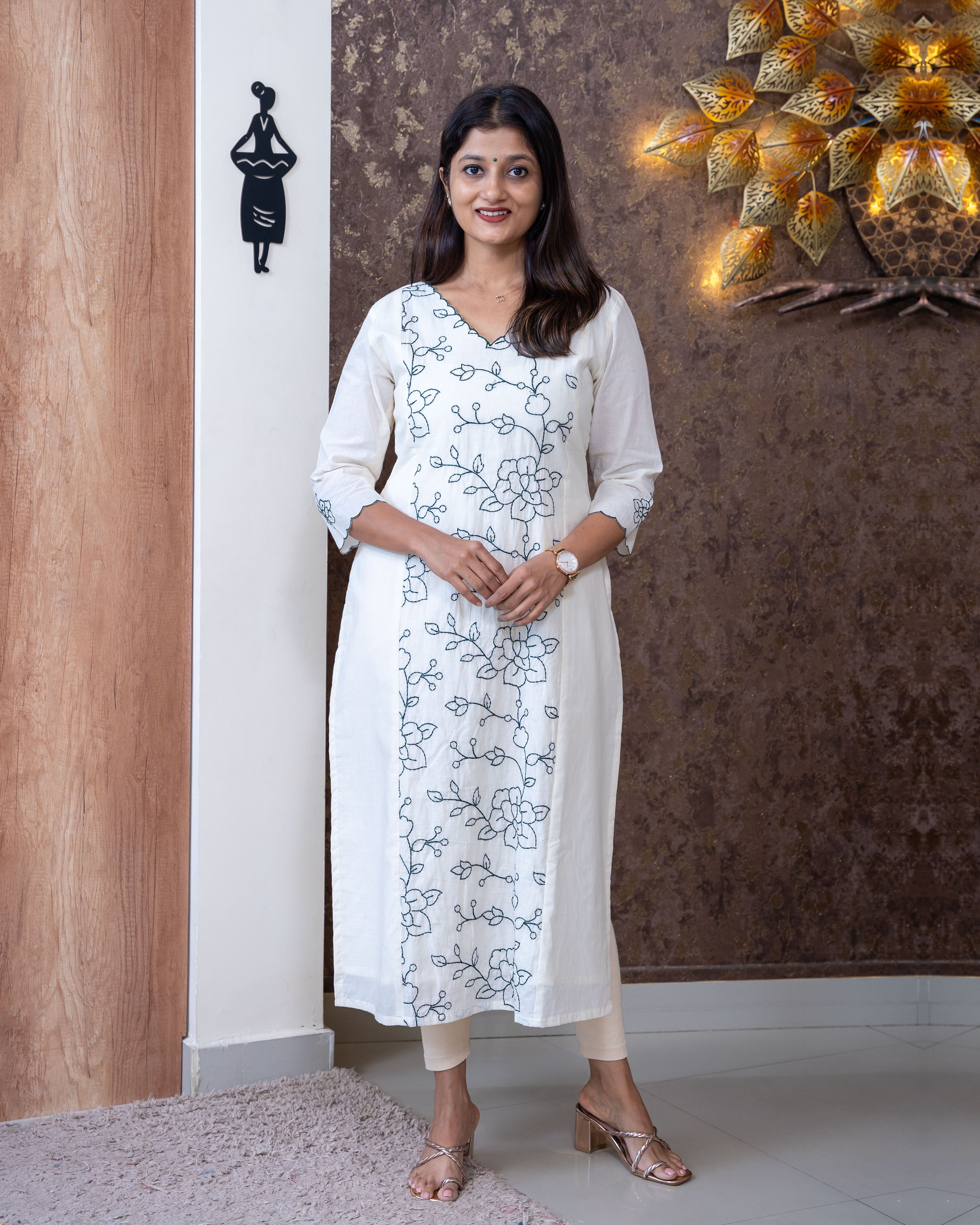 Load image into Gallery viewer, Cotton Designer Kurti (Pre-Order)-3348
