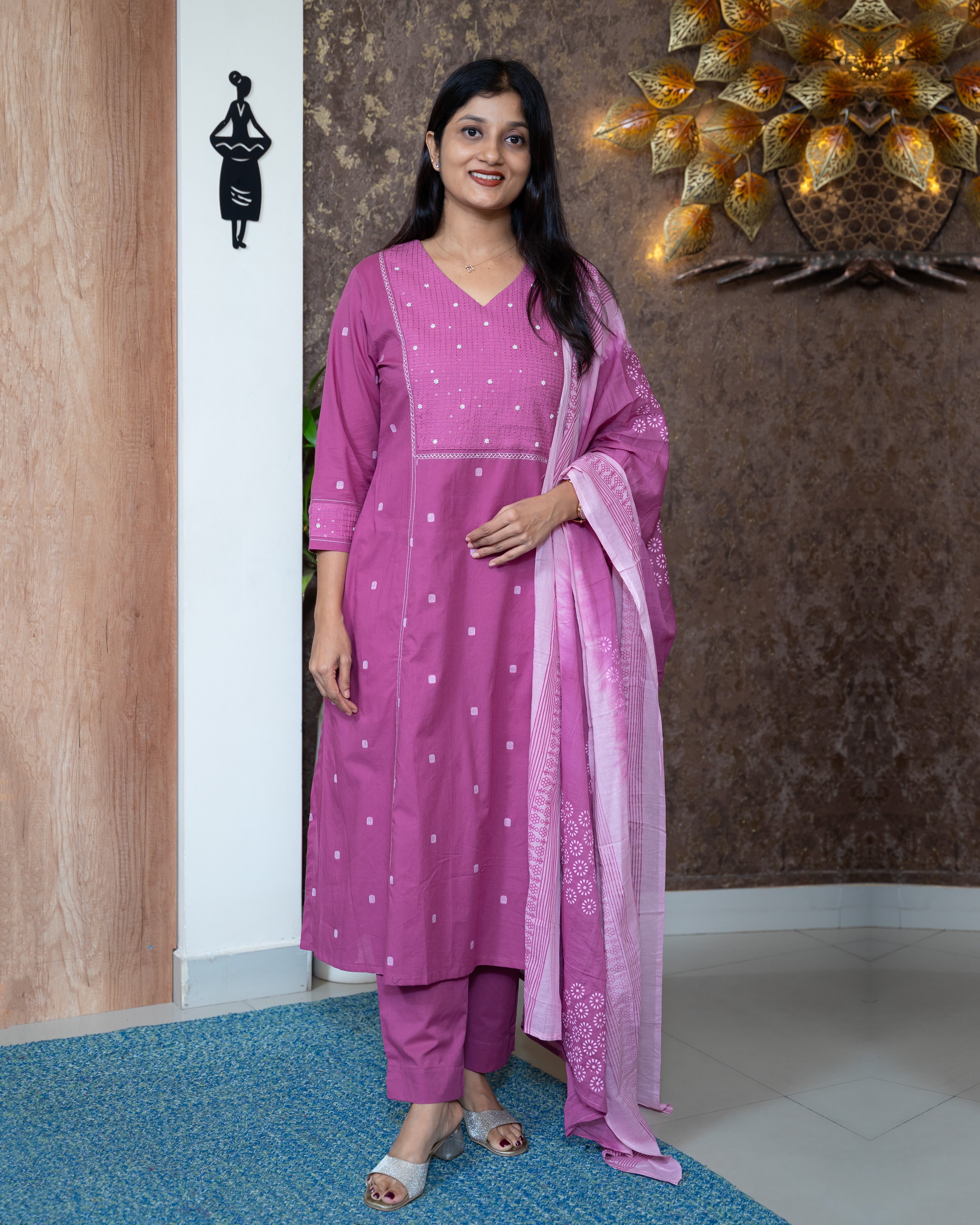 Load image into Gallery viewer, Cotton Suit-7652
